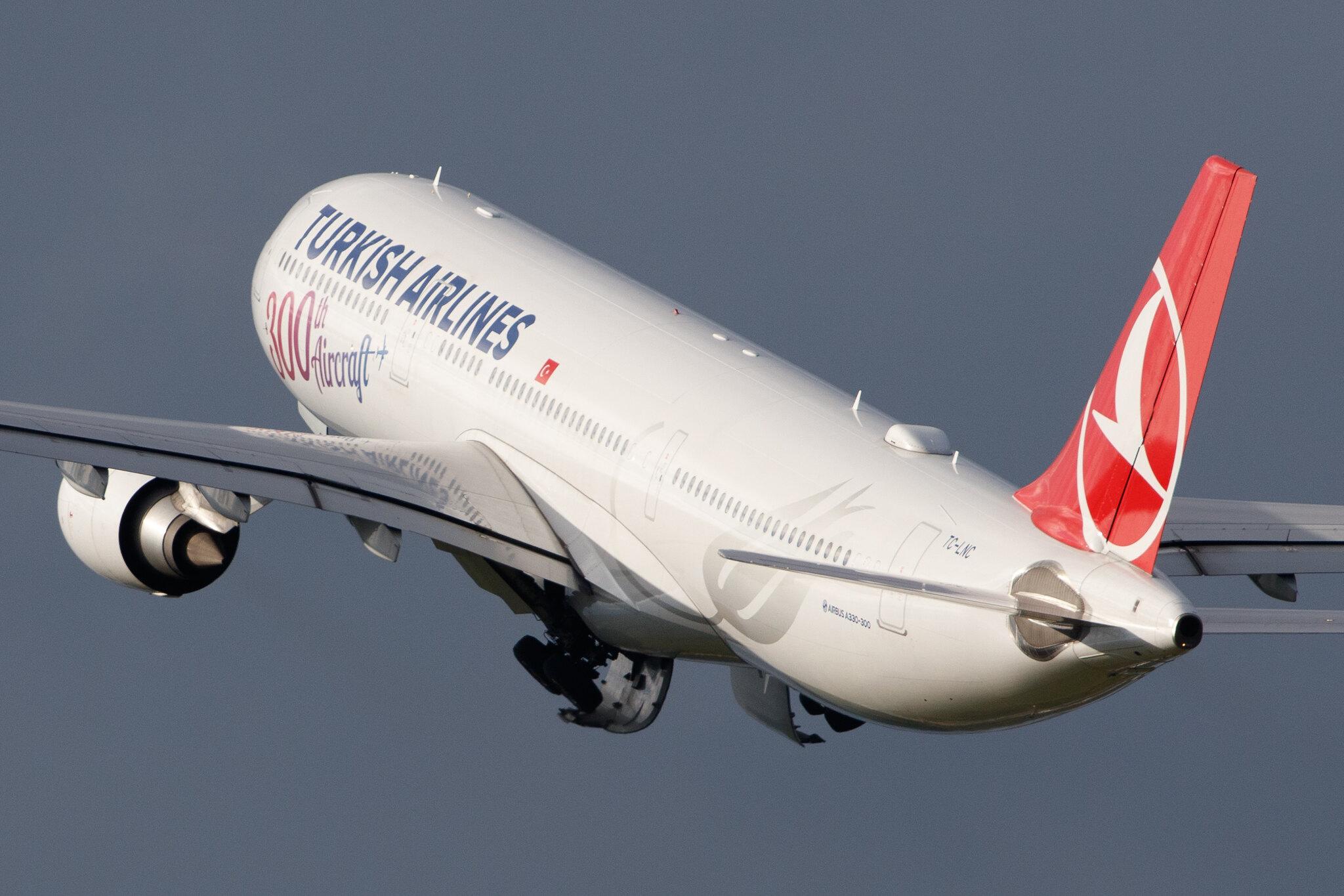 Hamburg Airport: Turkish Airlines (TK / THY) |  Airbus A330-303 A333 | TC-LNC | MSN 1696