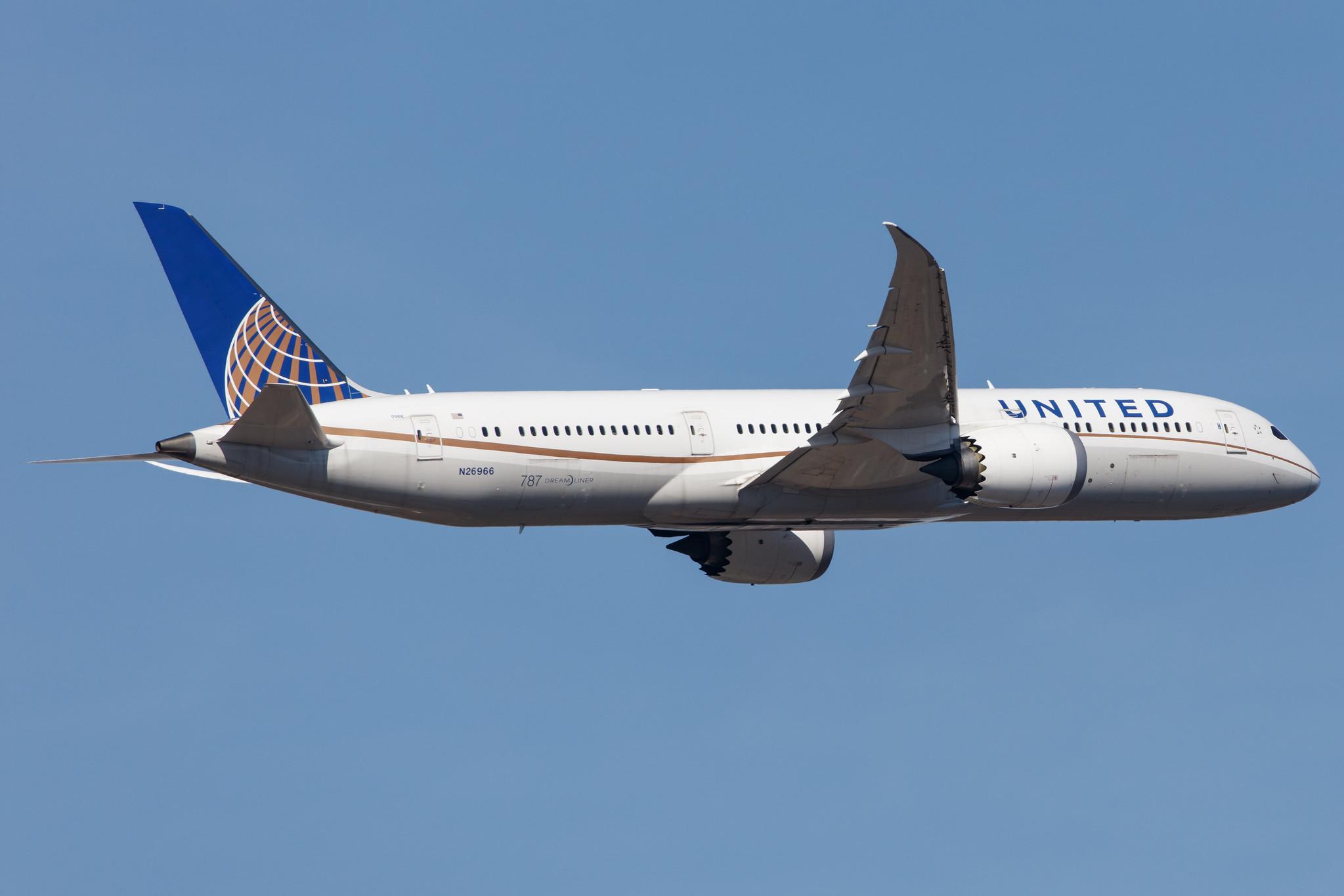 Frankfurt Airport: United Airlines (UA / UAL) |  Boeing 787-9 Dreamliner B789 | N26966 | MSN 60143