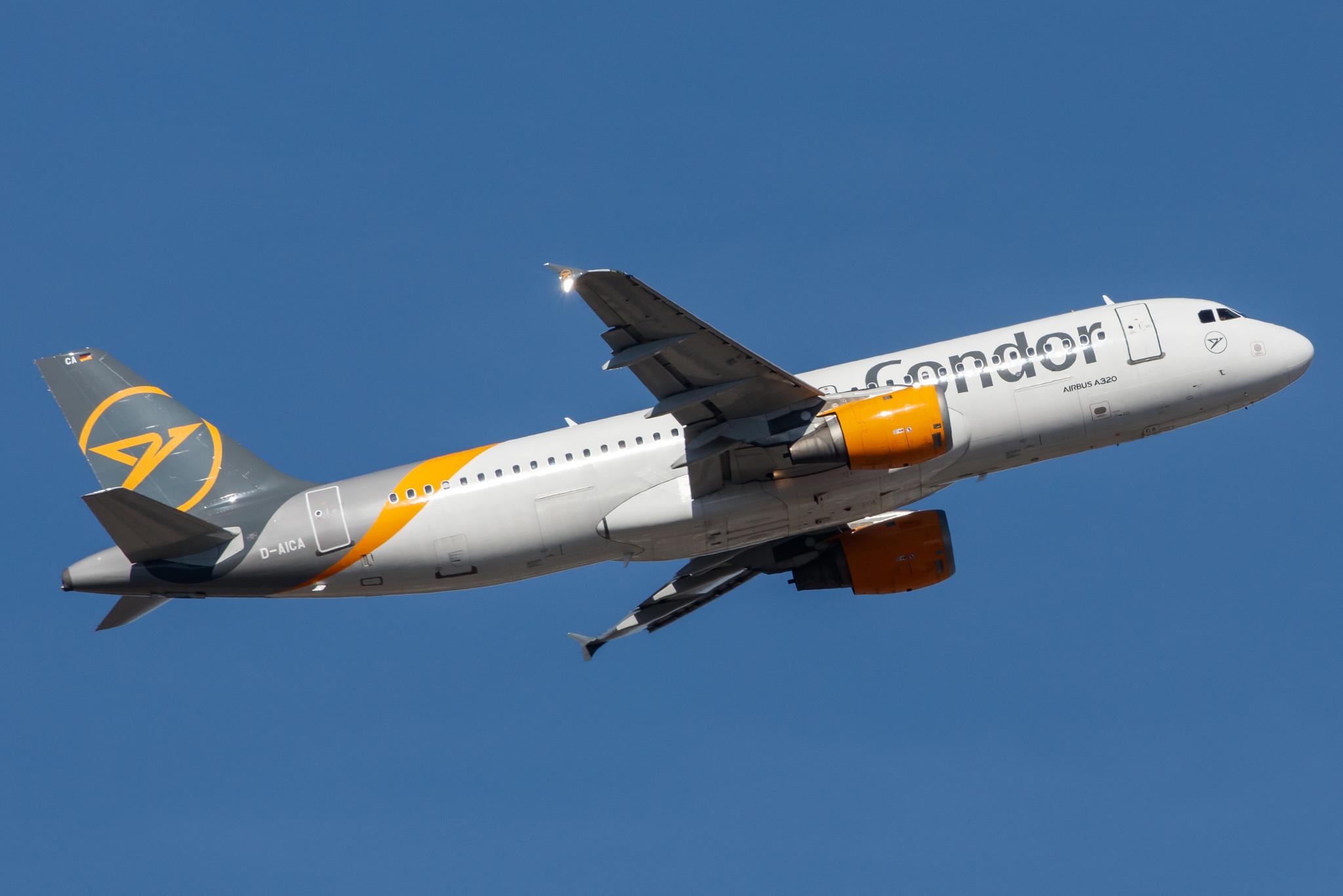 Frankfurt Airport: Condor (DE / CFG) |  Airbus A320-212 A320 | D-AICA | MSN 0774
