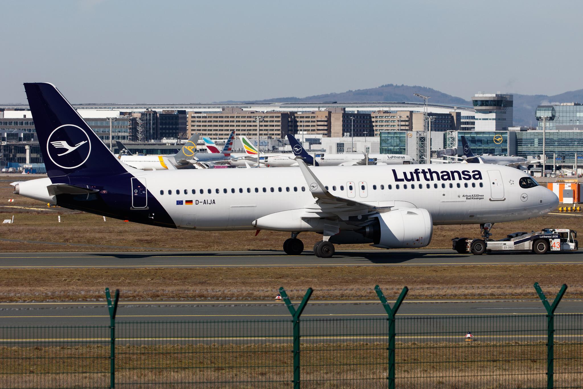 Frankfurt Airport: Lufthansa (LH / DLH) |  Airbus A320-271N A20N | D-AIJA | MSN 09555