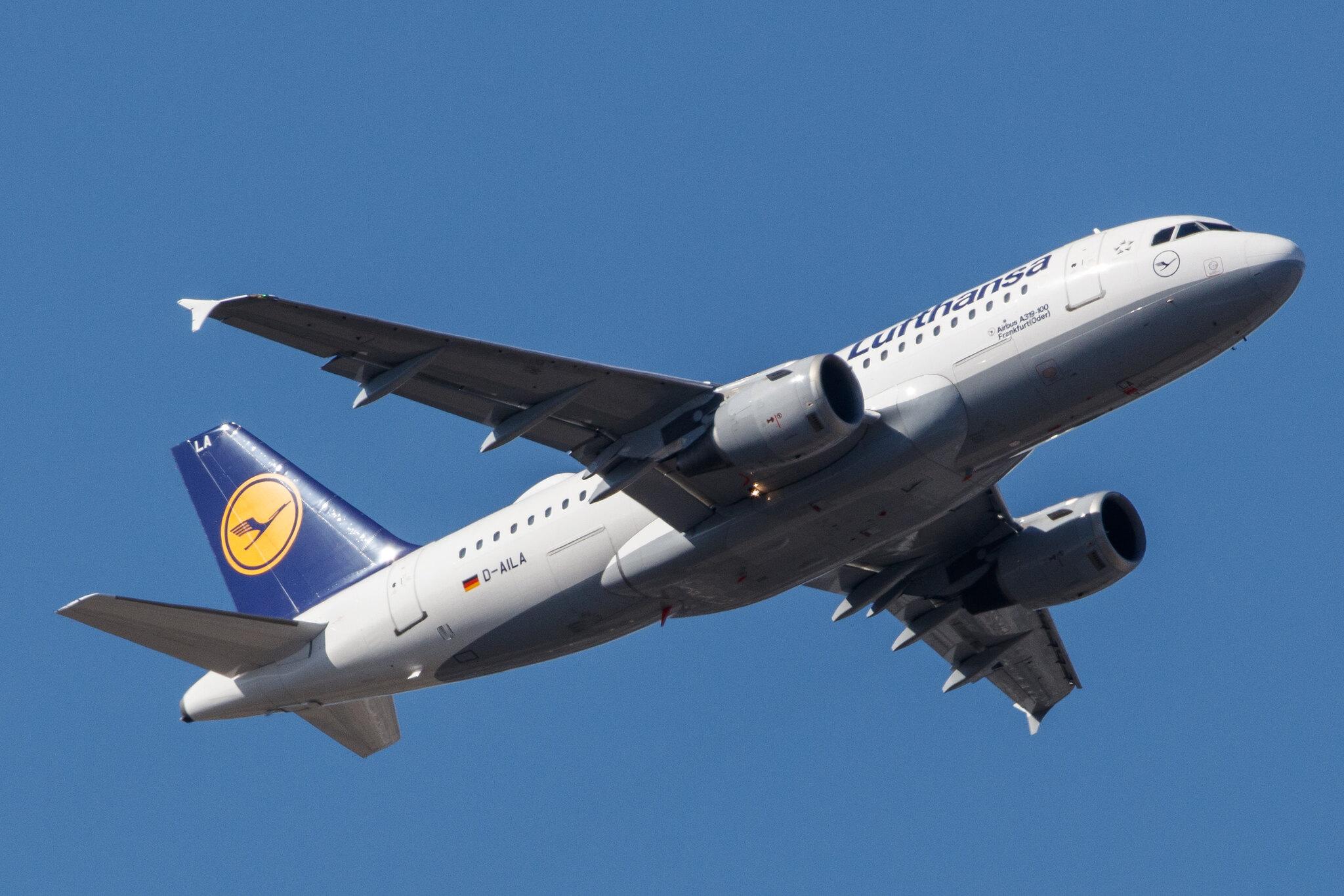 Frankfurt Airport: Lufthansa (LH / DLH) |  Airbus A319-114 A319 | D-AILA | MSN 0609