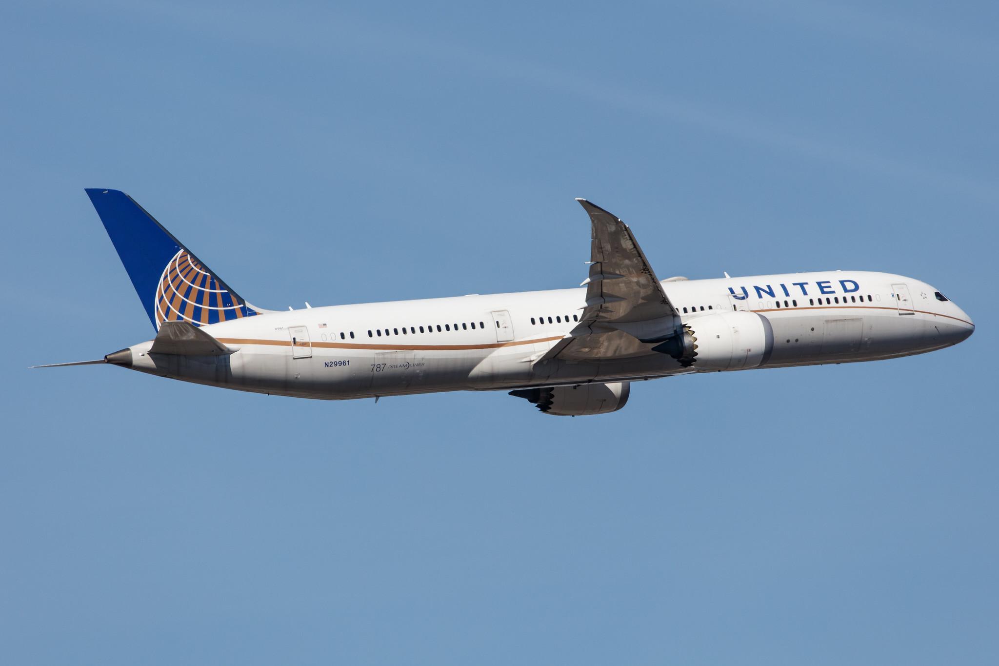Frankfurt Airport: United Airlines (UA / UAL) |  Boeing 787-9 Dreamliner B789 | N29961 | MSN 37811