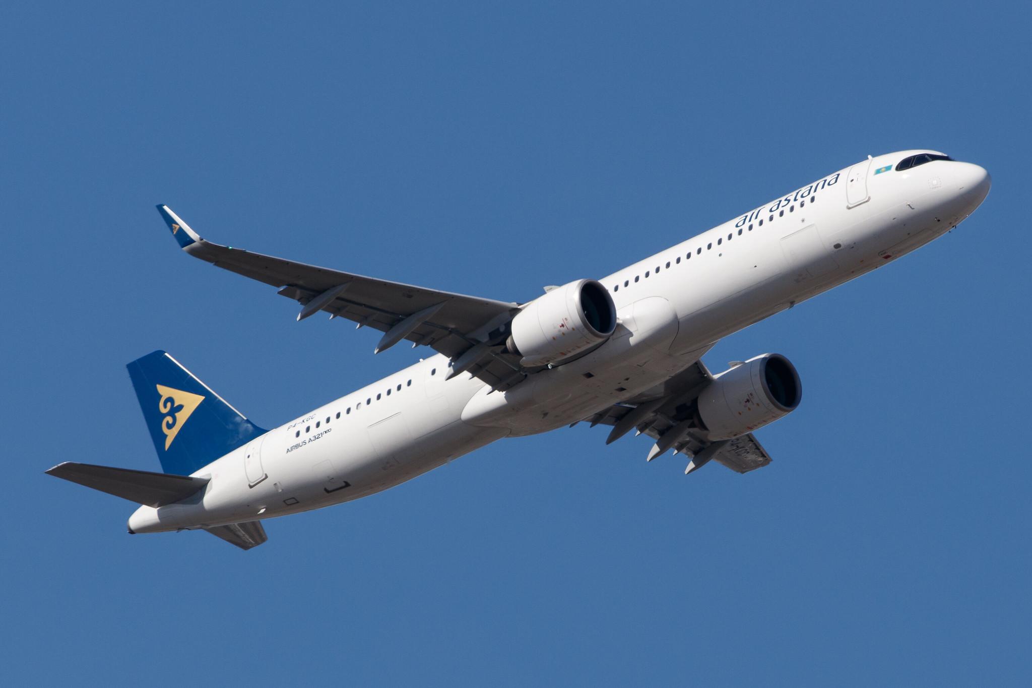 Frankfurt Airport: Air Astana (KC / KZR) |  Airbus A321-271NX A21N | P4-KGC | MSN 09080