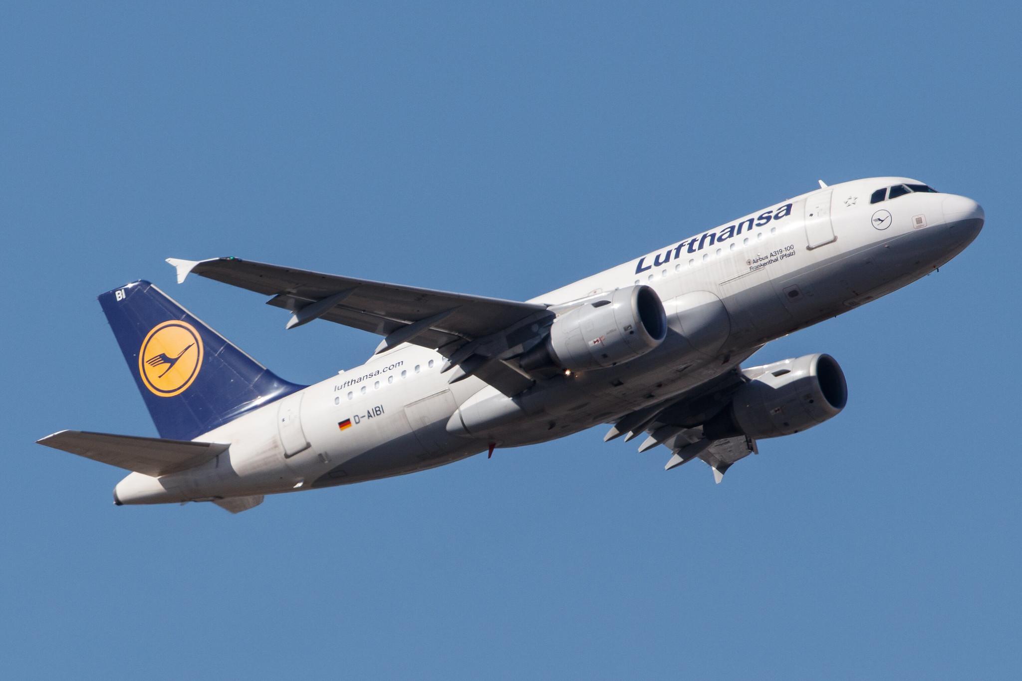 Frankfurt Airport: Lufthansa (LH / DLH) |  Airbus A319-112 A319 | D-AIBI | MSN 5284