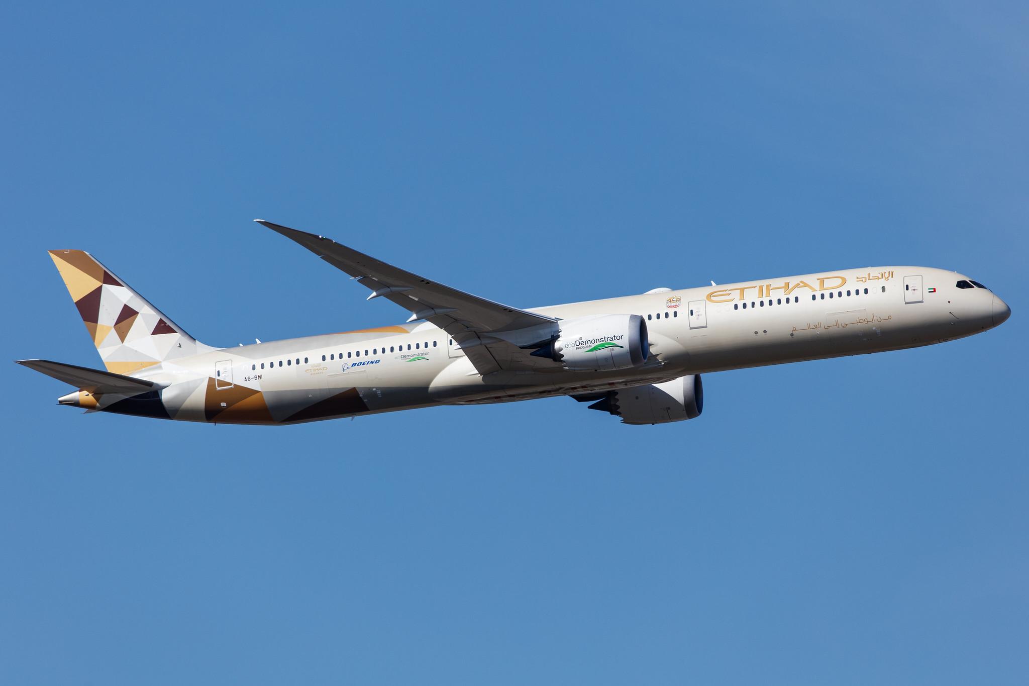 Frankfurt Airport: Etihad Airways (EY / ETD) |  Boeing 787-10 Dreamliner B78X | A6-BMI | MSN 60768