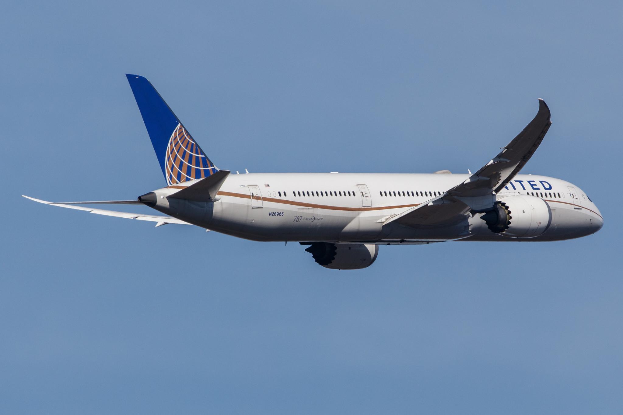 Frankfurt Airport: United Airlines (UA / UAL) |  Boeing 787-9 Dreamliner B789 | N26966 | MSN 60143