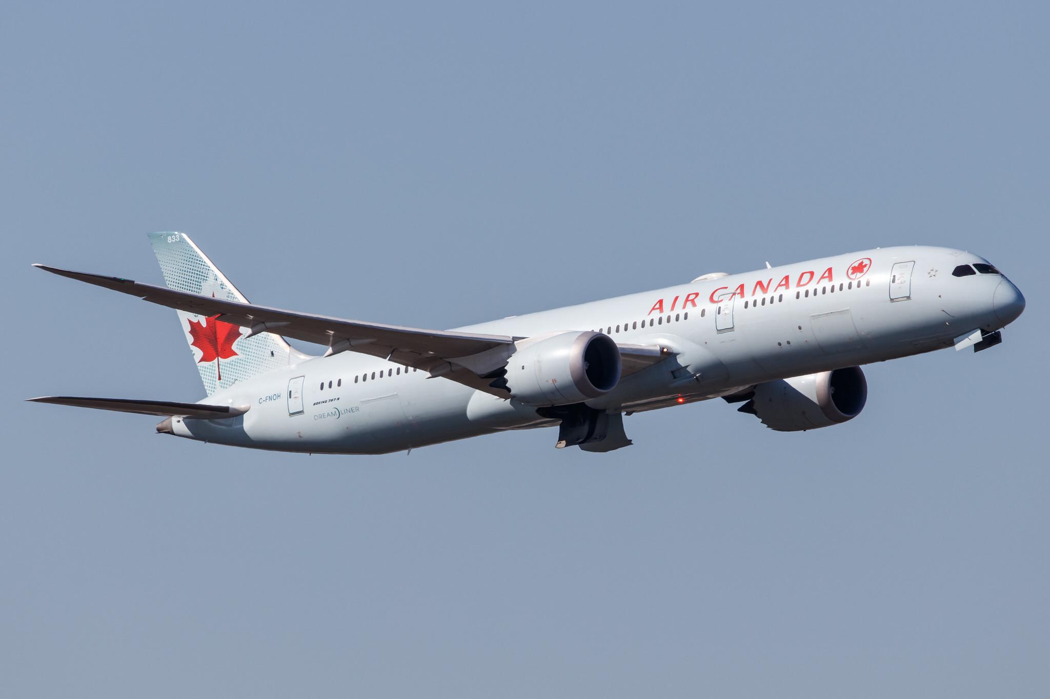 Frankfurt Airport: Air Canada (AC / ACA) |  Boeing 787-9 Dreamliner B789 | C-FNOH | MSN 35267