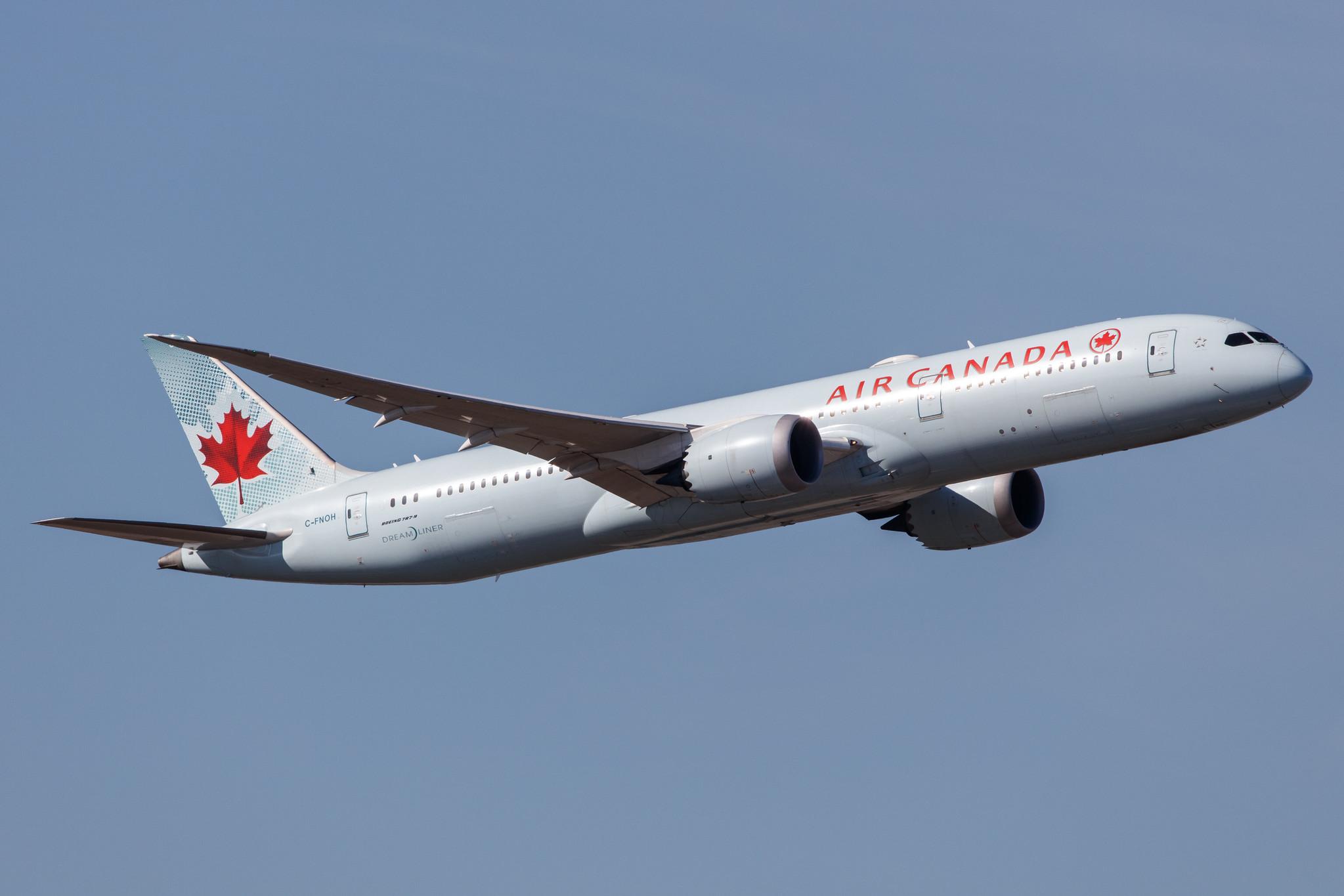 Frankfurt Airport: Air Canada (AC / ACA) |  Boeing 787-9 Dreamliner B789 | C-FNOH | MSN 35267