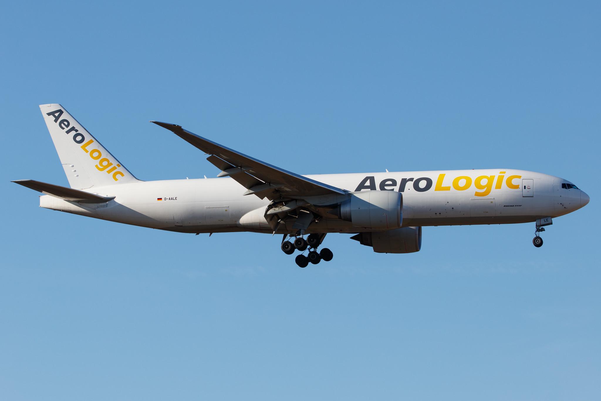 Frankfurt Airport: AeroLogic (3S / BOX) |  Boeing 777-FZN B77L | D-AALE | MSN 36198