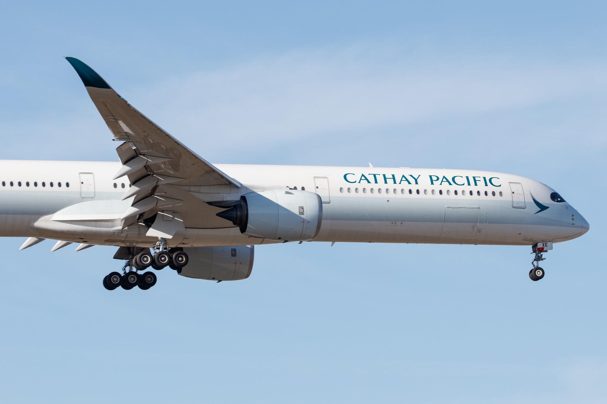 Frankfurt Airport: Cathay Pacific (CX / CPA) |  Airbus A350-1041 A35K | B-LXE | MSN 225