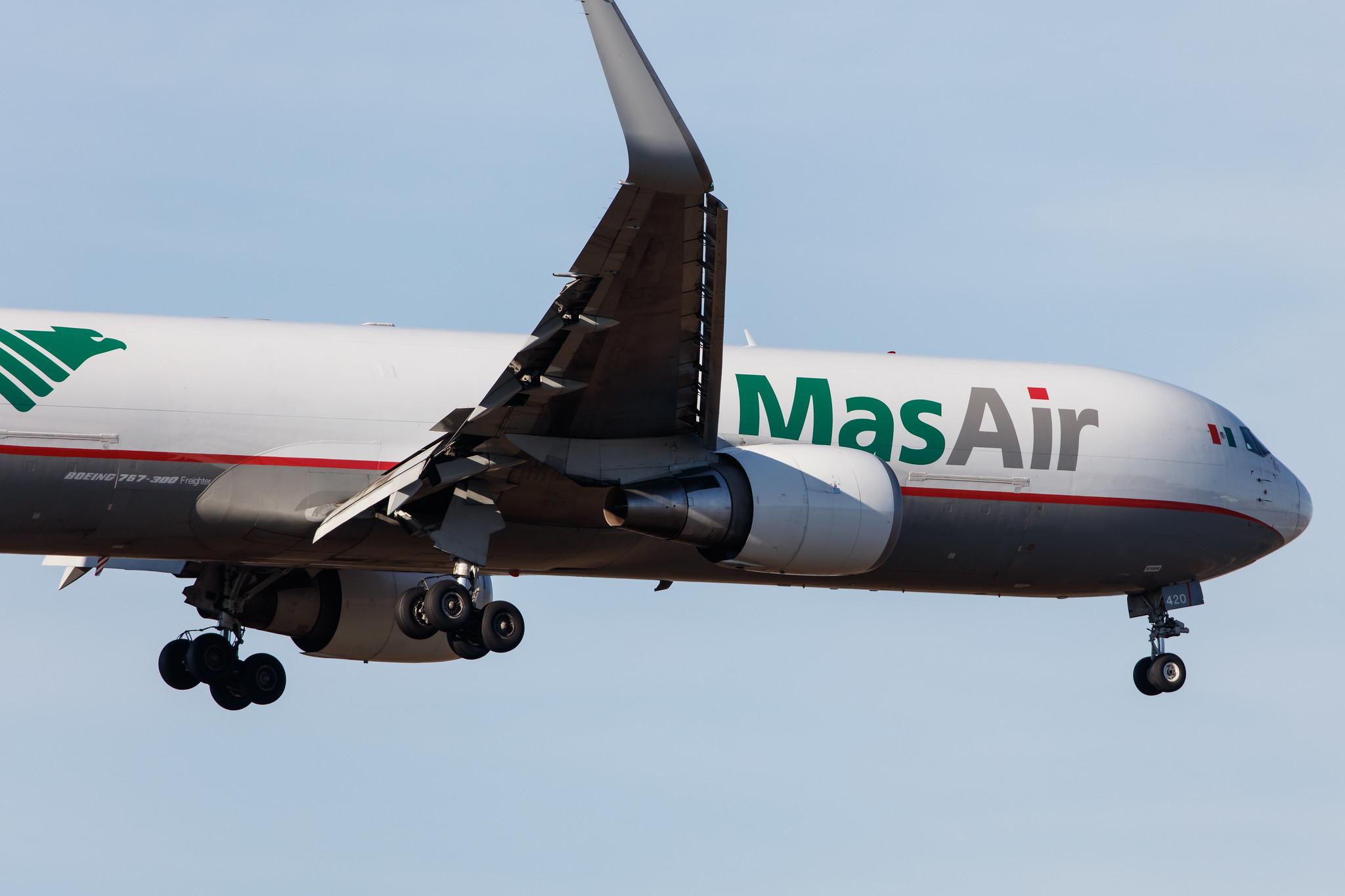 Frankfurt Airport: MasAir Cargo (M7 / MAA) | Operator: MasAir Cargo Airline |  Boeing 767-316F(ER) B763 | N420LA | MSN 34627