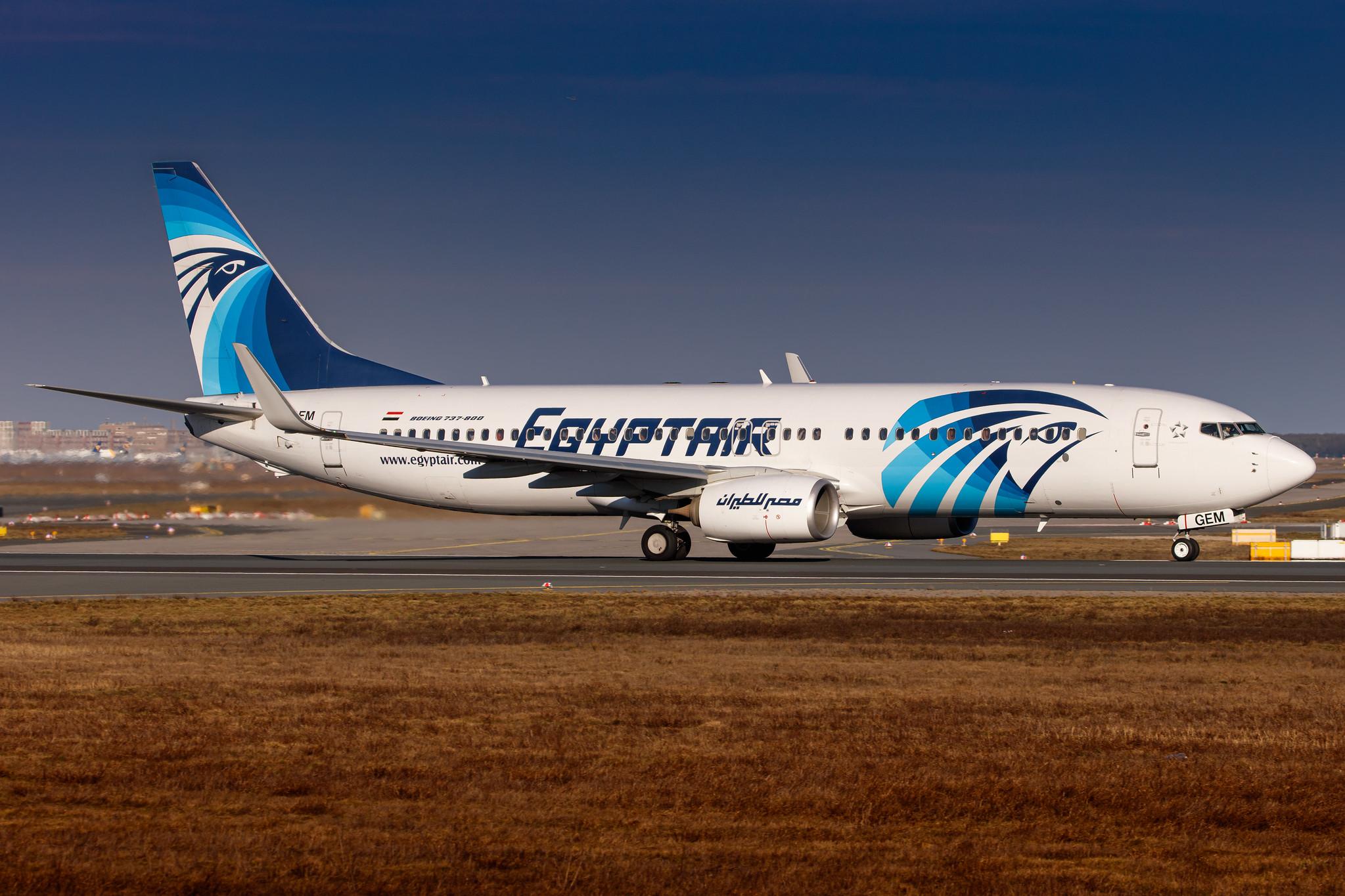 Frankfurt Airport: EgyptAir (MS / MSR) |  Boeing 737-866 B738 | SU-GEM | MSN 63805