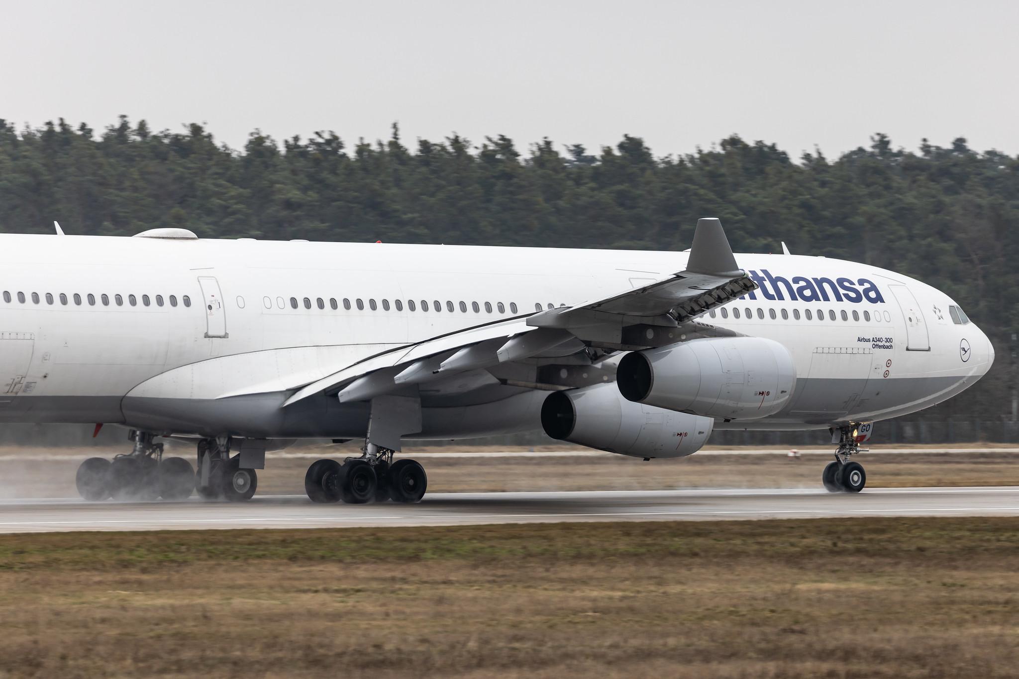 Frankfurt Airport: Lufthansa (LH / DLH) |  Airbus A340-313 A343 | D-AIGO | MSN 0233