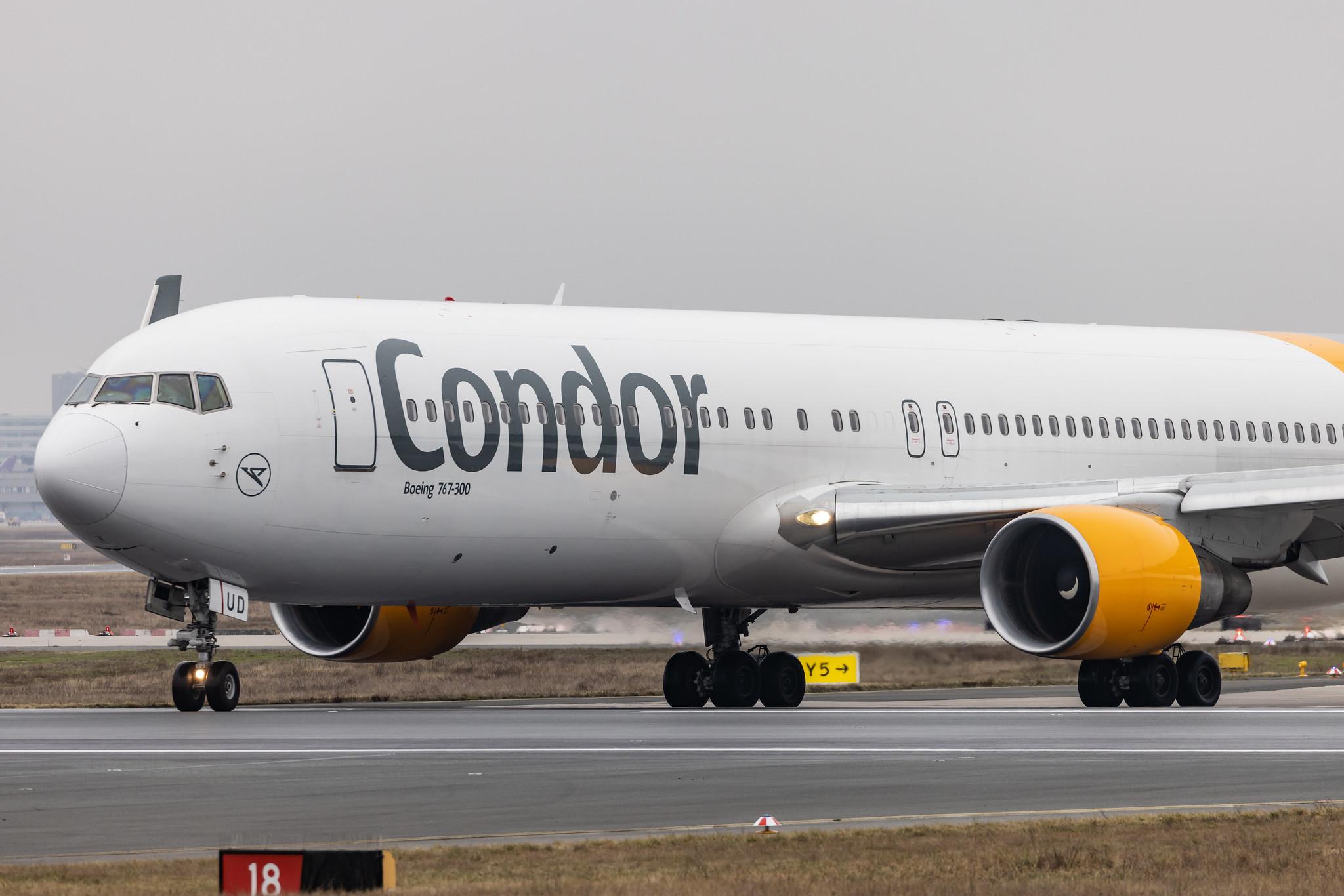 Frankfurt Airport: Condor (DE / CFG) |  Boeing 767-330(ER) B763 | D-ABUD | MSN 26983