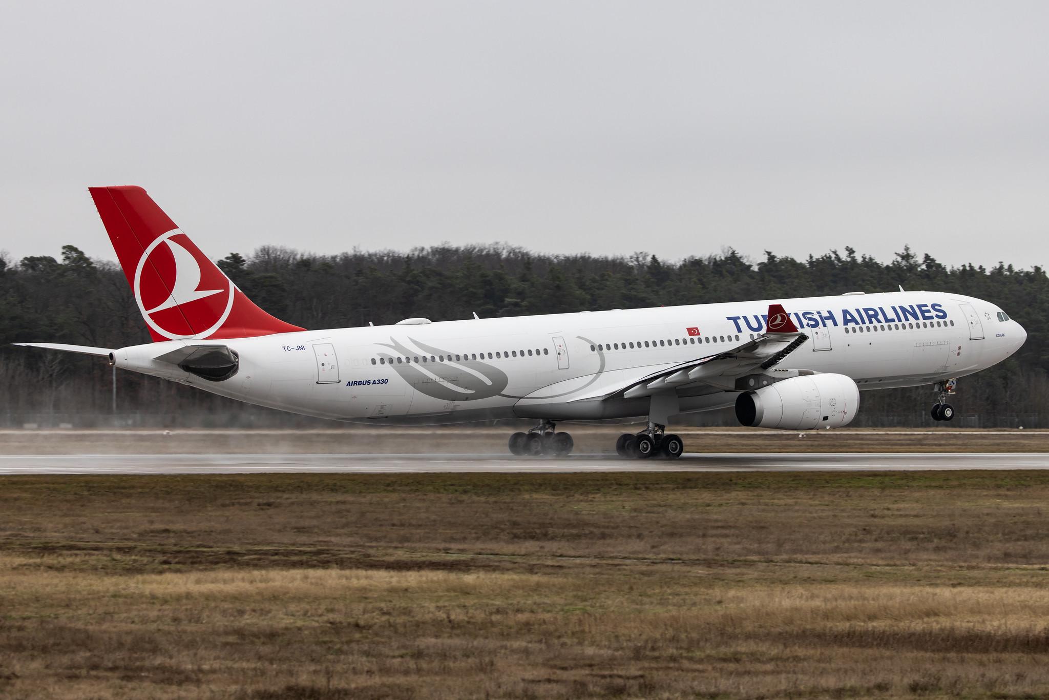 Frankfurt Airport: Turkish Airlines (TK / THY) |  Airbus A330-343 A333 | TC-JNI | MSN 1160