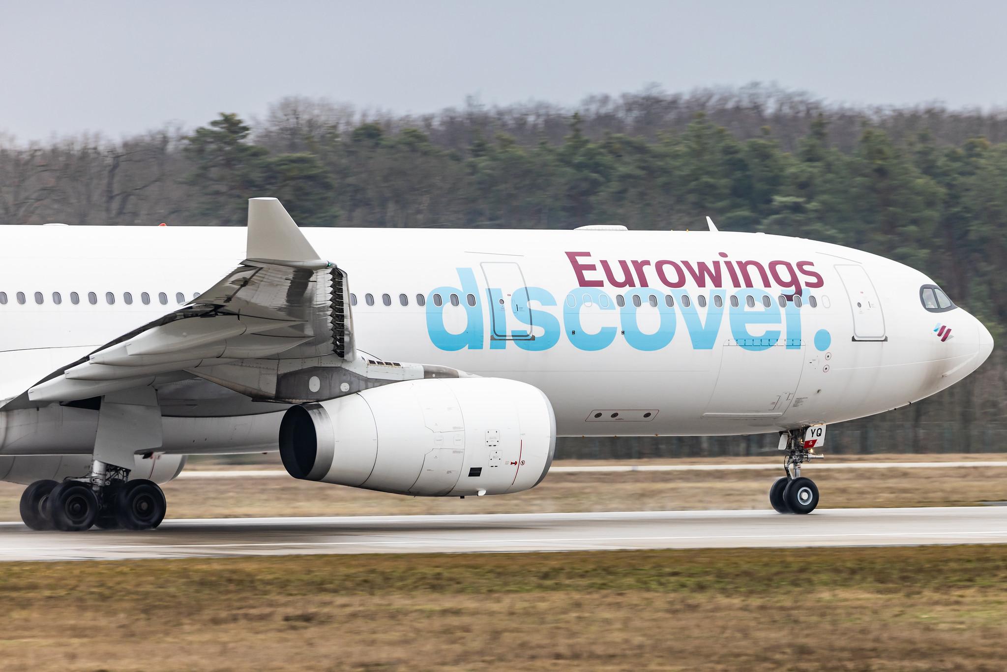Frankfurt Airport: Eurowings Discover (4Y / OCN) |  Airbus A330-343 A333 | D-AFYQ | MSN 1193