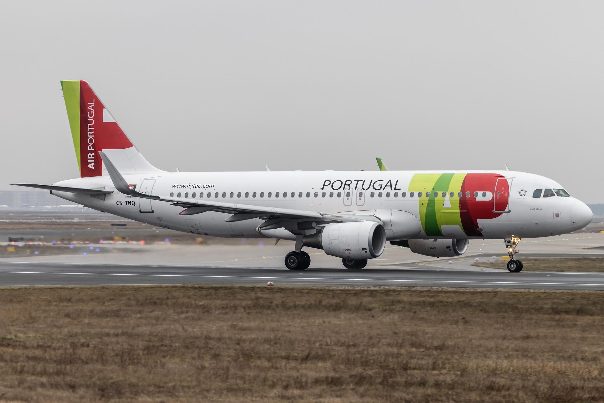 Frankfurt Airport: TAP Air Portugal (TP / TAP) |  Airbus A320-214 A320 | CS-TNQ | MSN 3769