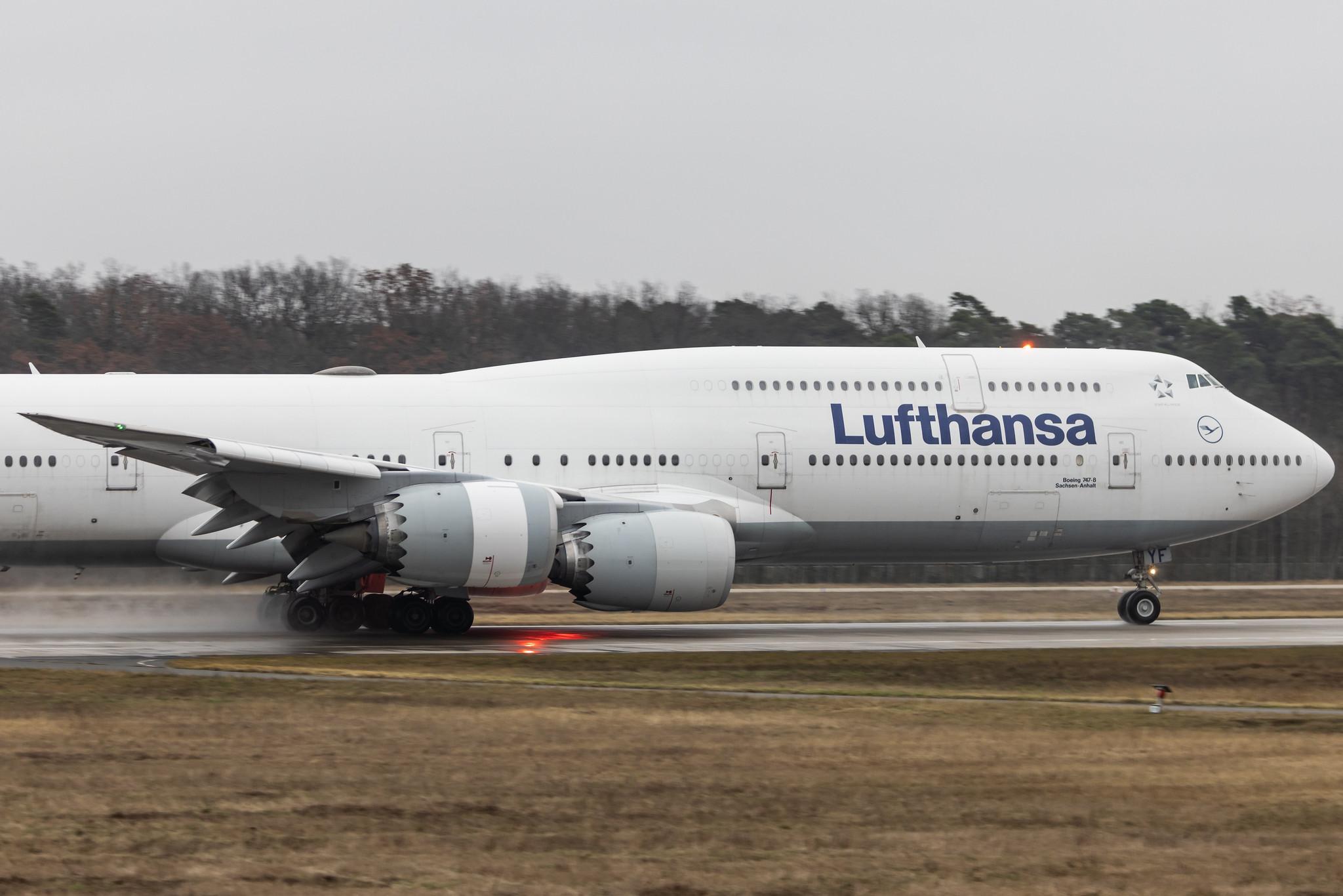 Frankfurt Airport: Lufthansa (LH / DLH) |  Boeing 747-830 B748 | D-ABYF | MSN 37830