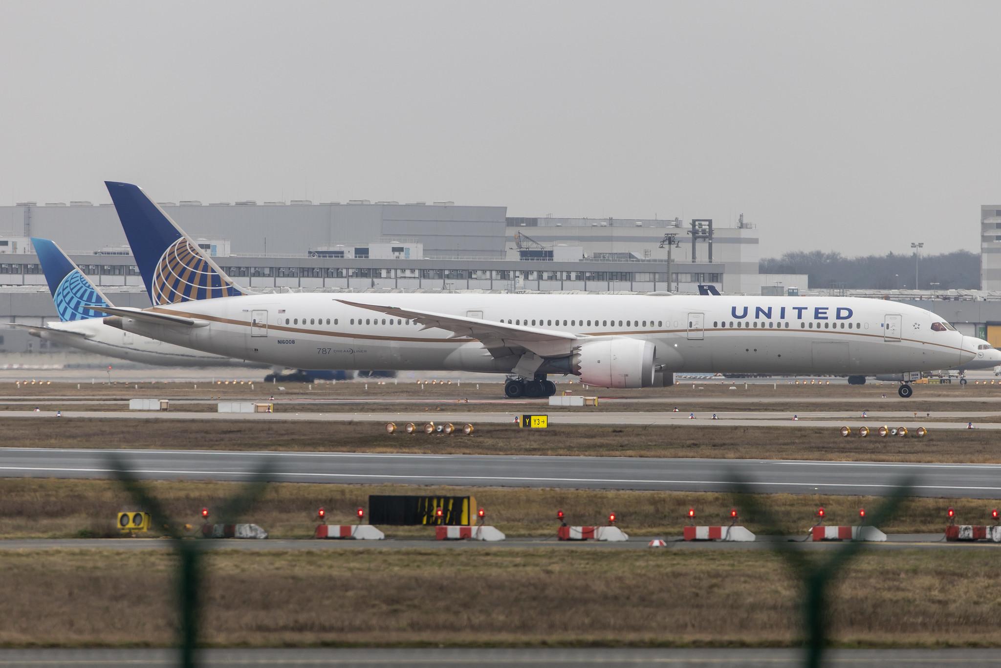 Frankfurt Airport: United Airlines (UA / UAL) |  Boeing 787-10 Dreamliner B78X | N16008 | MSN 60138