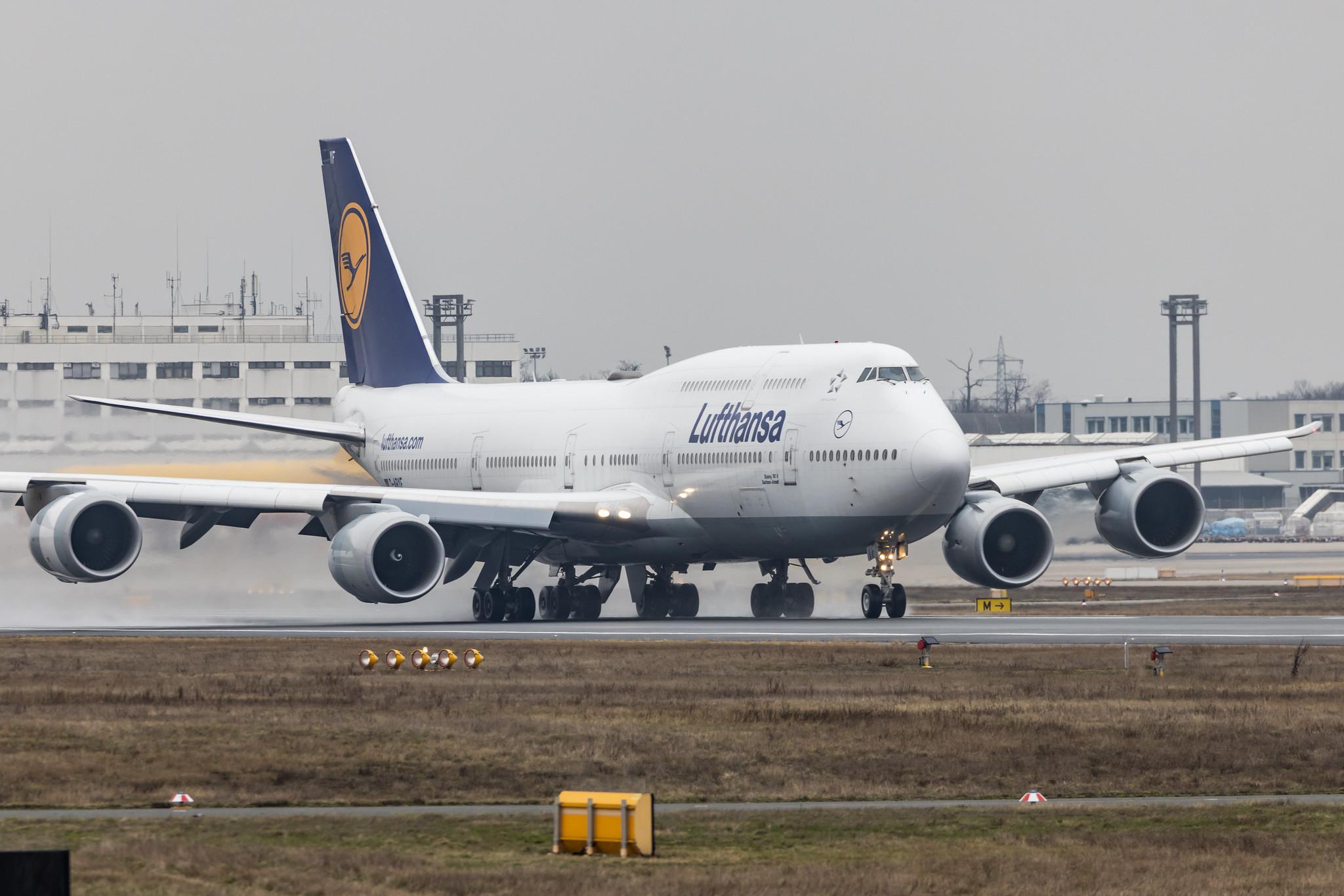 Frankfurt Airport: Lufthansa (LH / DLH) |  Boeing 747-830 B748 | D-ABYF | MSN 37830