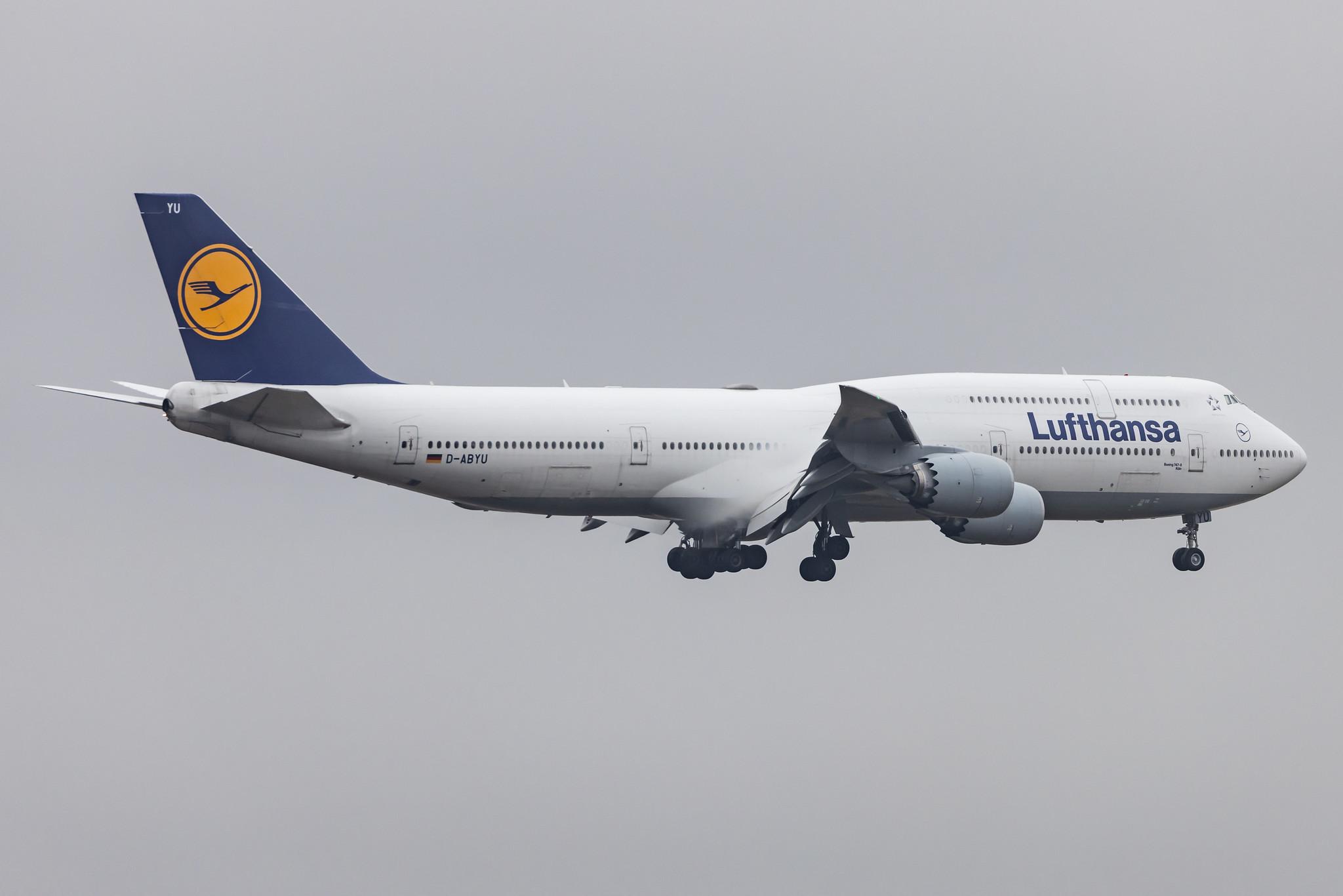 Frankfurt Airport: Lufthansa (LH / DLH) |  Boeing 747-830 B748 | D-ABYU | MSN 37845