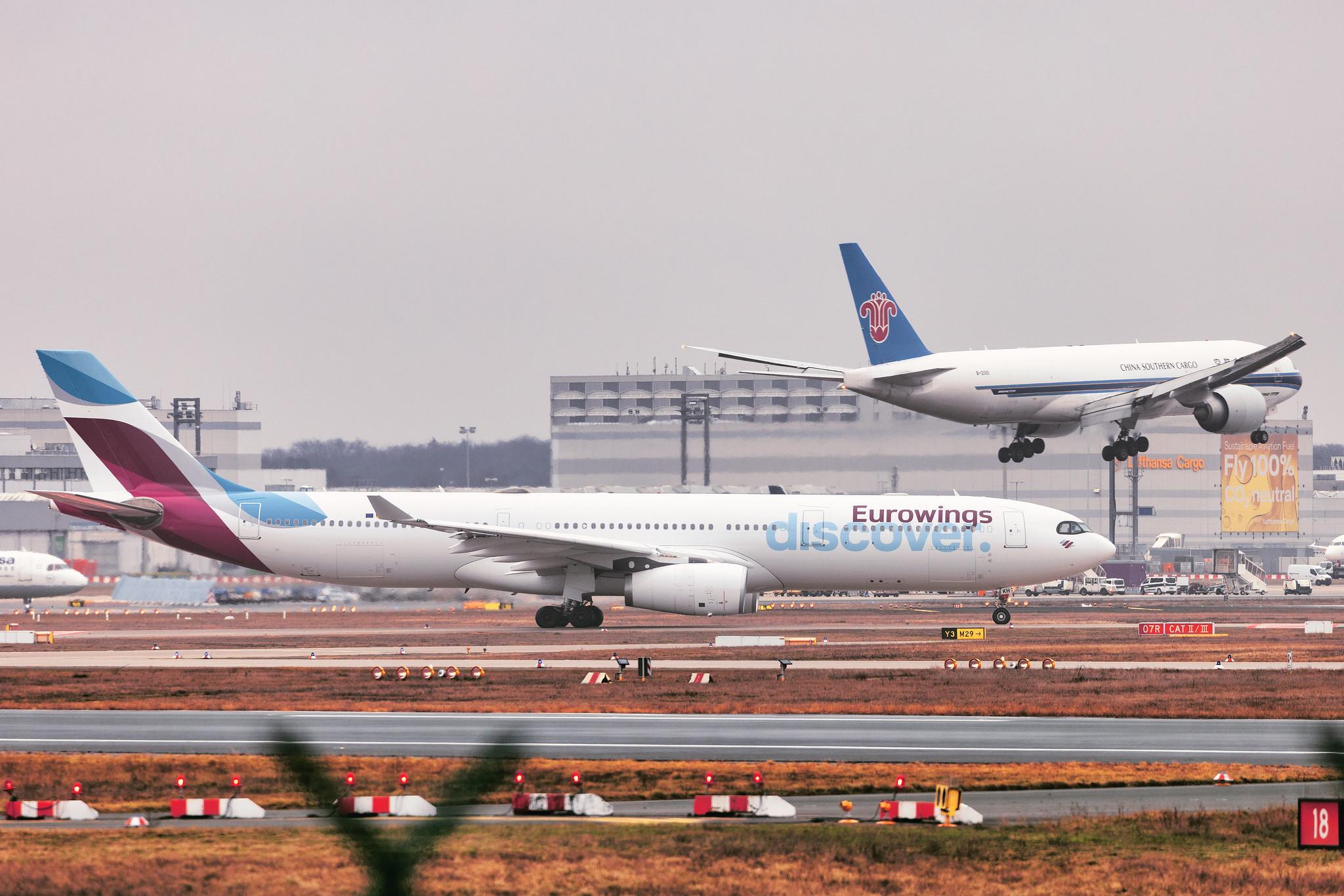 Frankfurt Airport: Eurowings Discover (4Y / OCN) |  Airbus A330-343 A333 | D-AIKH | MSN 0648