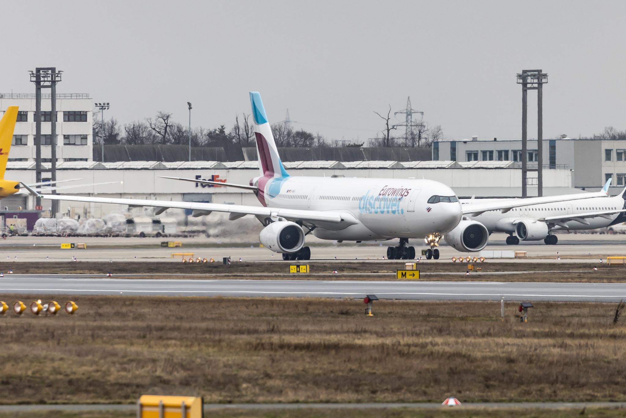 Frankfurt Airport: Eurowings Discover (4Y / OCN) |  Airbus A330-343 A333 | D-AIKH | MSN 0648