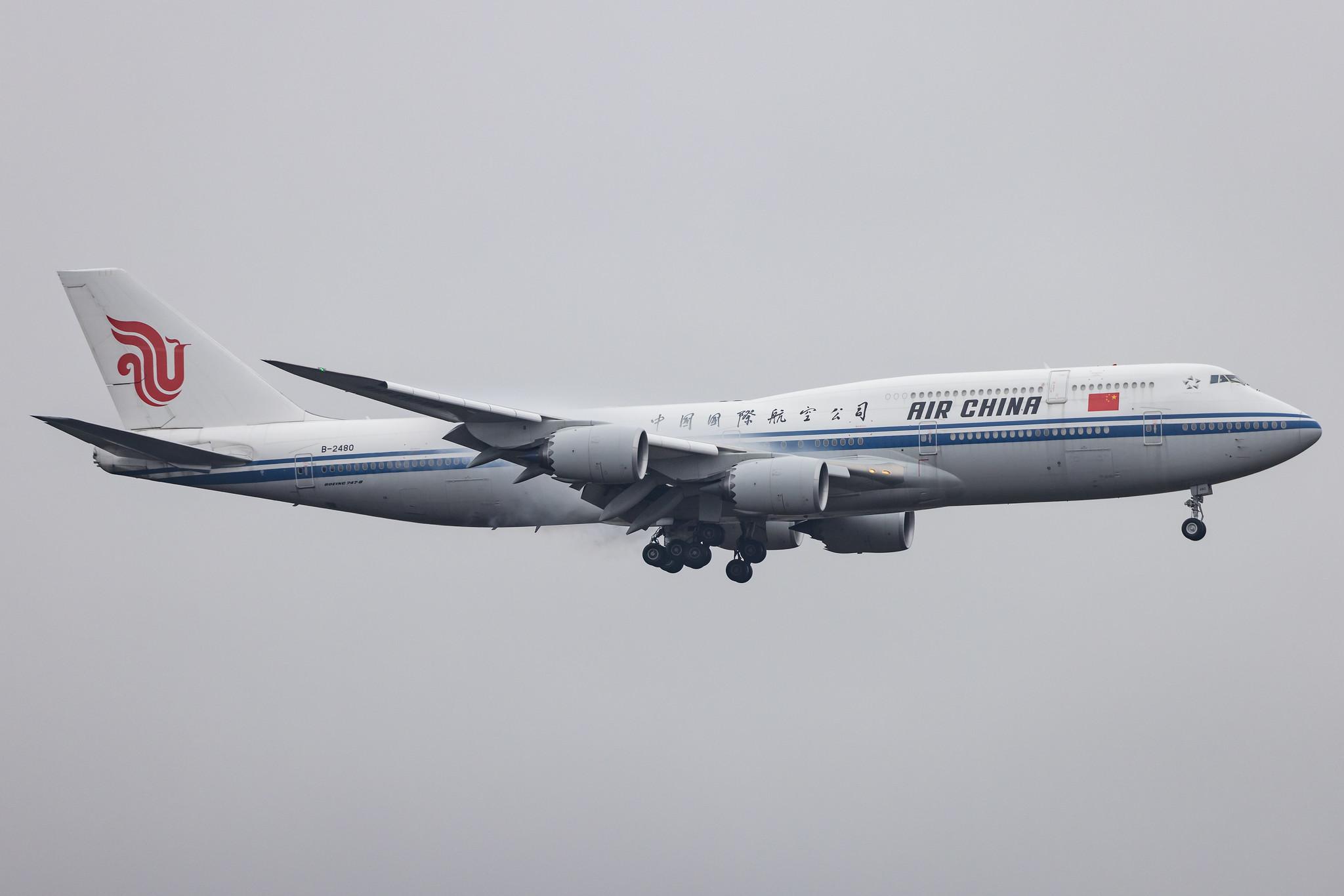 Frankfurt Airport: Air China (CA / CCA) |  Boeing 747-89L B748 | B-2480 | MSN 41194