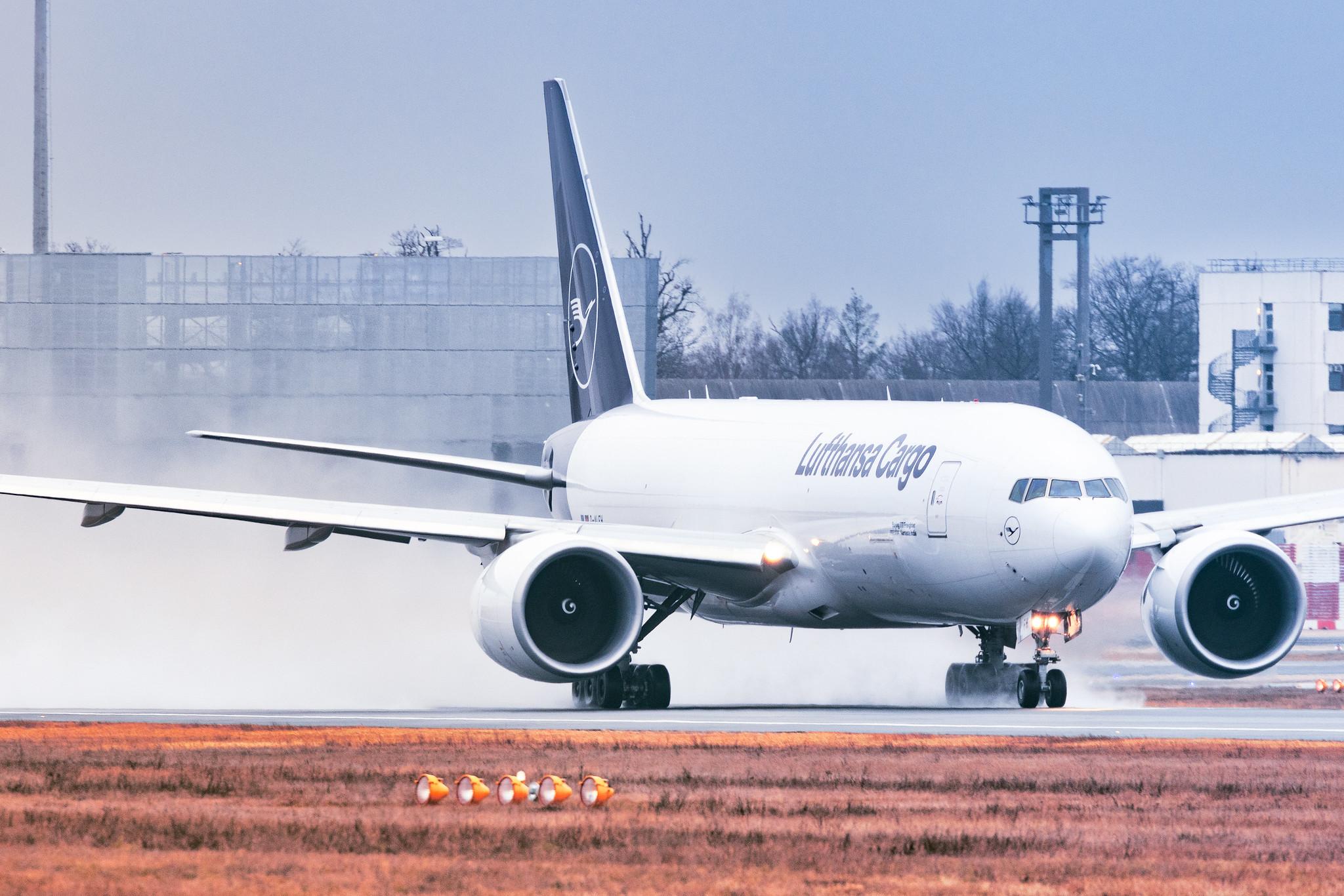 Frankfurt Airport: Lufthansa Cargo (/ GEC) |  Boeing 777-F B77L | D-ALFH | MSN 66911