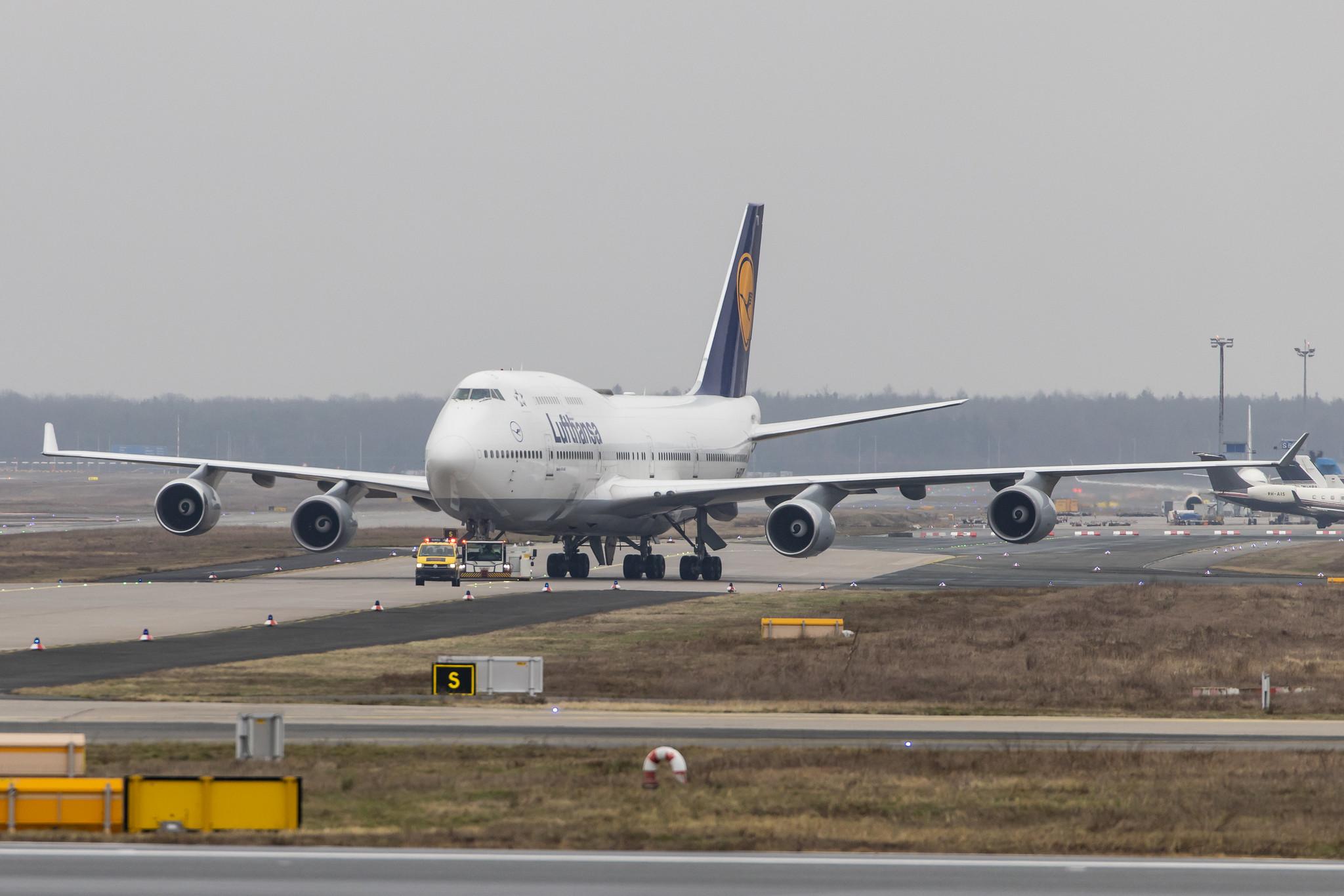 Frankfurt Airport: Lufthansa (LH / DLH) |  Boeing 747-430 B744 | D-ABTK | MSN 29871