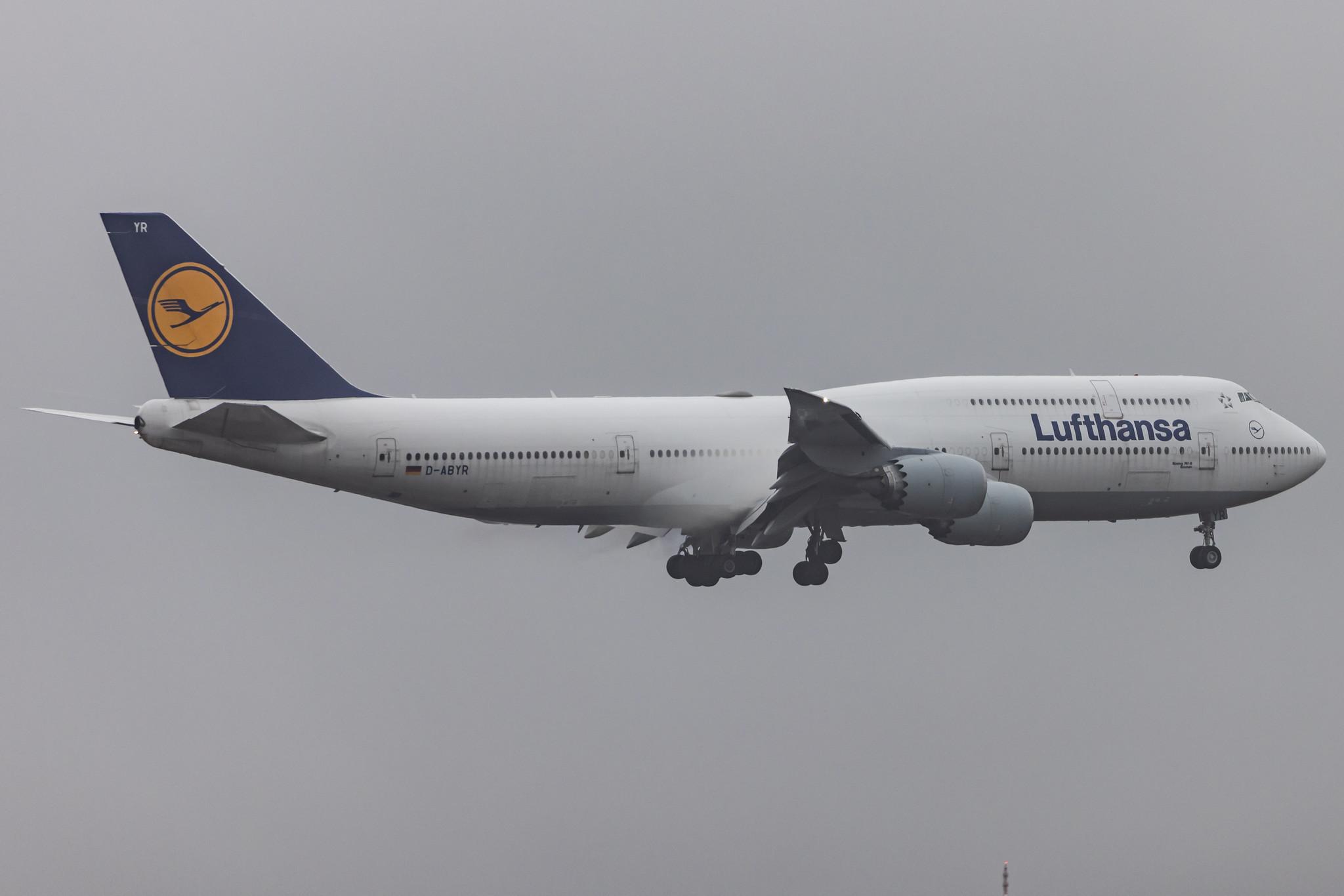 Frankfurt Airport: Lufthansa (LH / DLH) |  Boeing 747-830 B748 | D-ABYR | MSN 37842