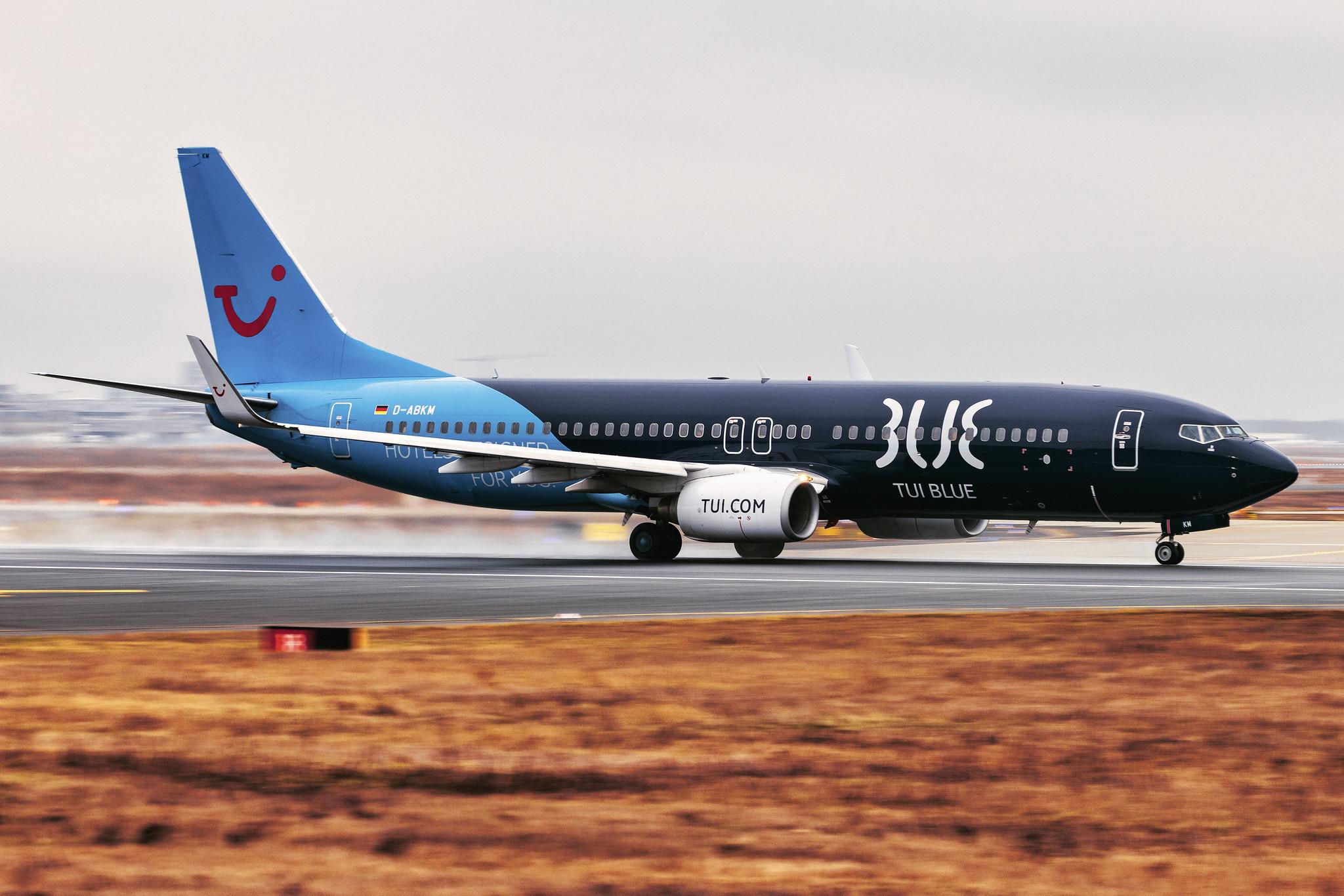 Frankfurt Airport: TUI (X3 / TUI) |  Livery: TUI Blue Livery | Operator: TUI fly |  Boeing 737-86J B738 | D-ABKM | MSN 37755