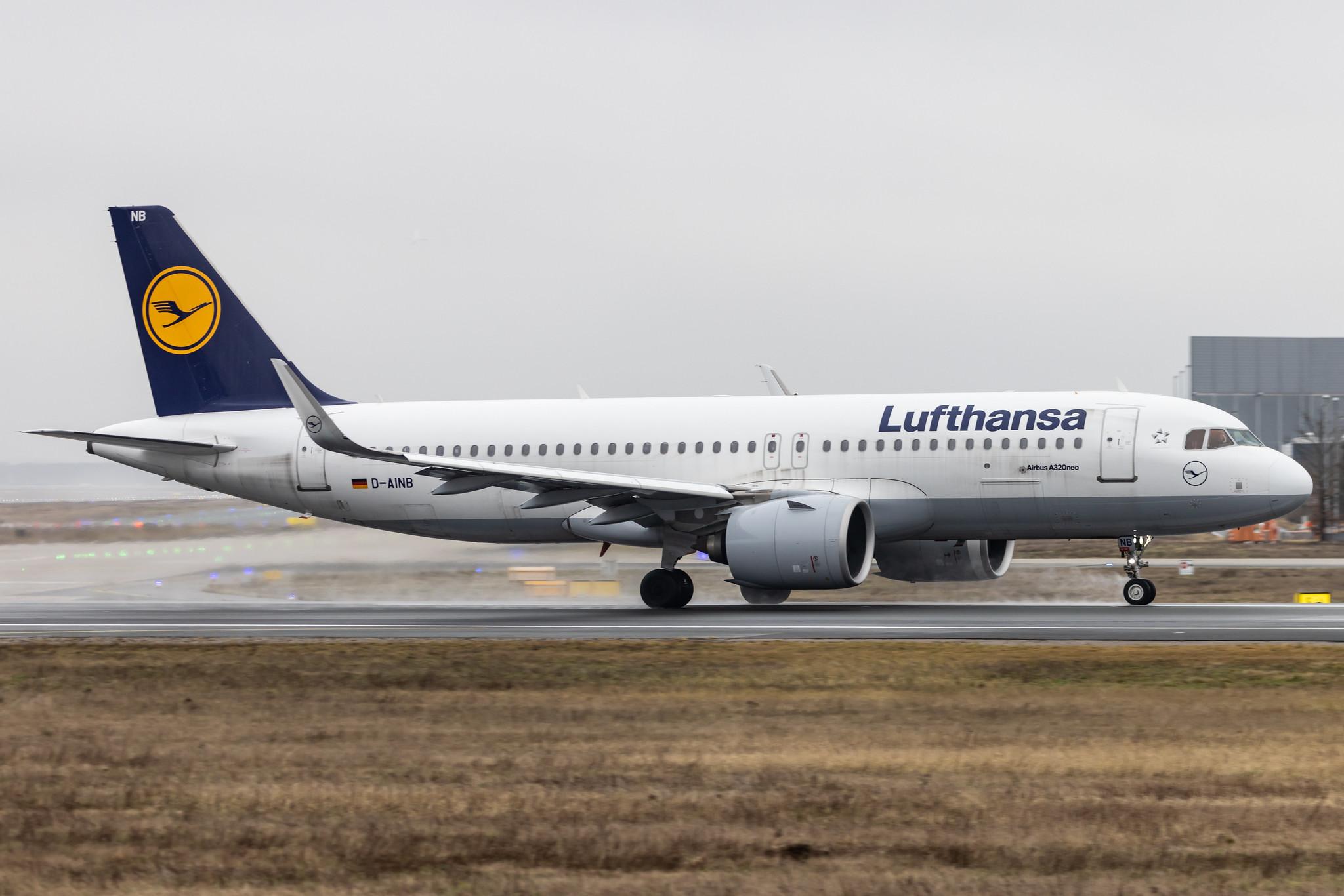 Frankfurt Airport: Lufthansa (LH / DLH) |  Airbus A320-271N A20N | D-AINB | MSN 6864