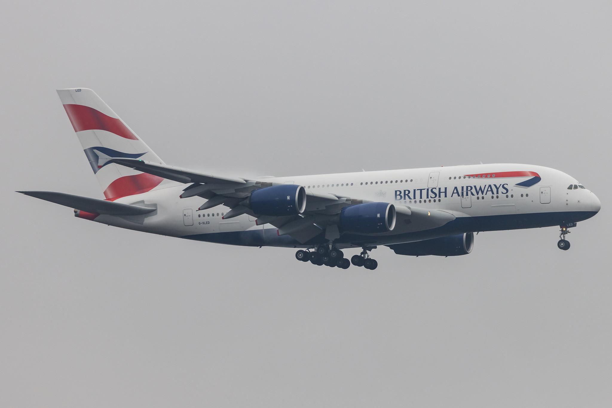 Frankfurt Airport: British Airways (BA / BAW) |  Airbus A380-841 A388 | G-XLED | MSN 144