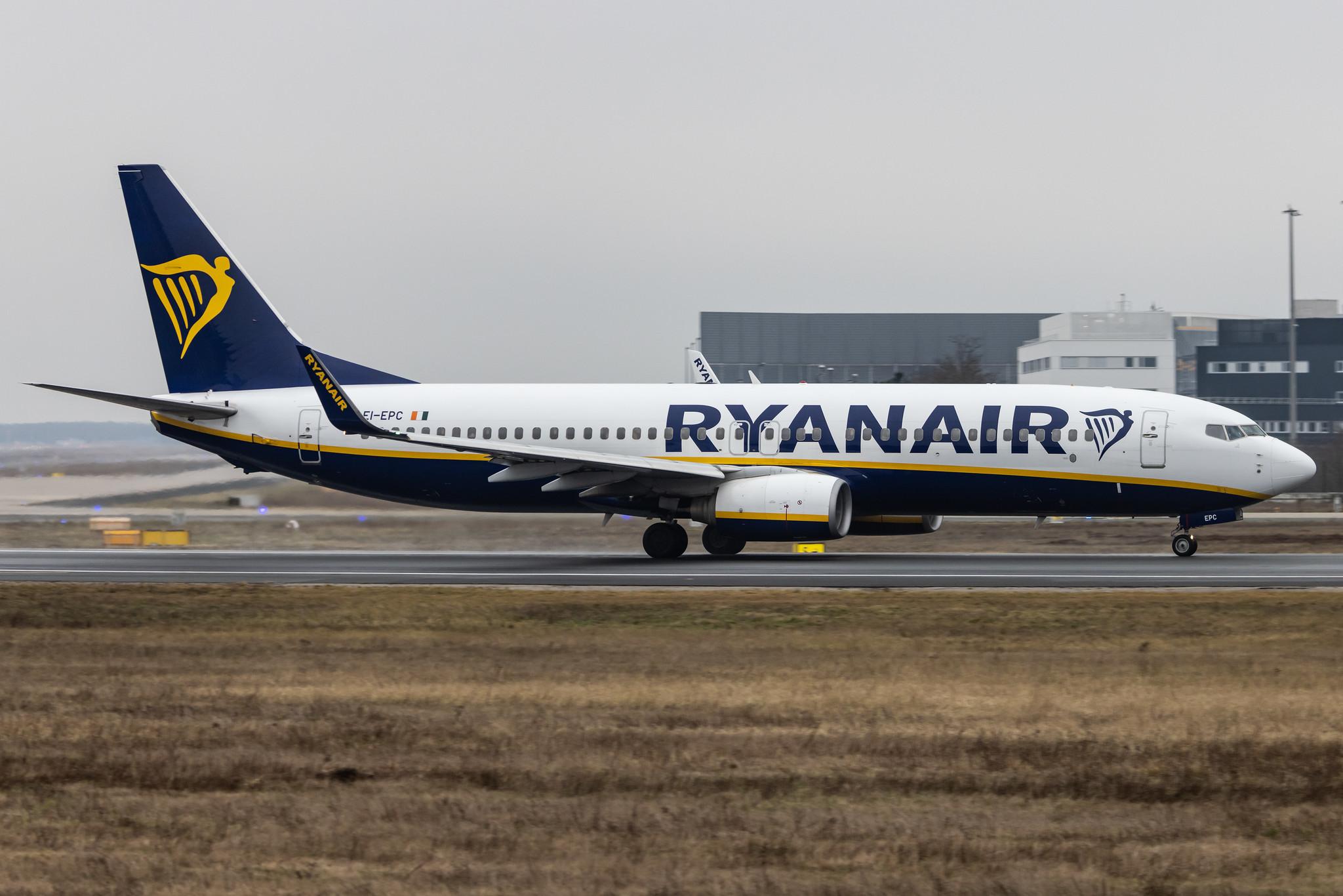 Frankfurt Airport: Ryanair (FR / RYR) |  Boeing 737-8AS B738 | EI-EPC | MSN 40312