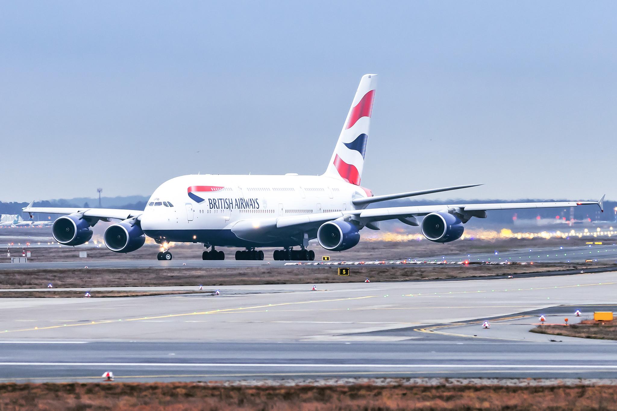 Frankfurt Airport: British Airways (BA / BAW) |  Airbus A380-841 A388 | G-XLED | MSN 144