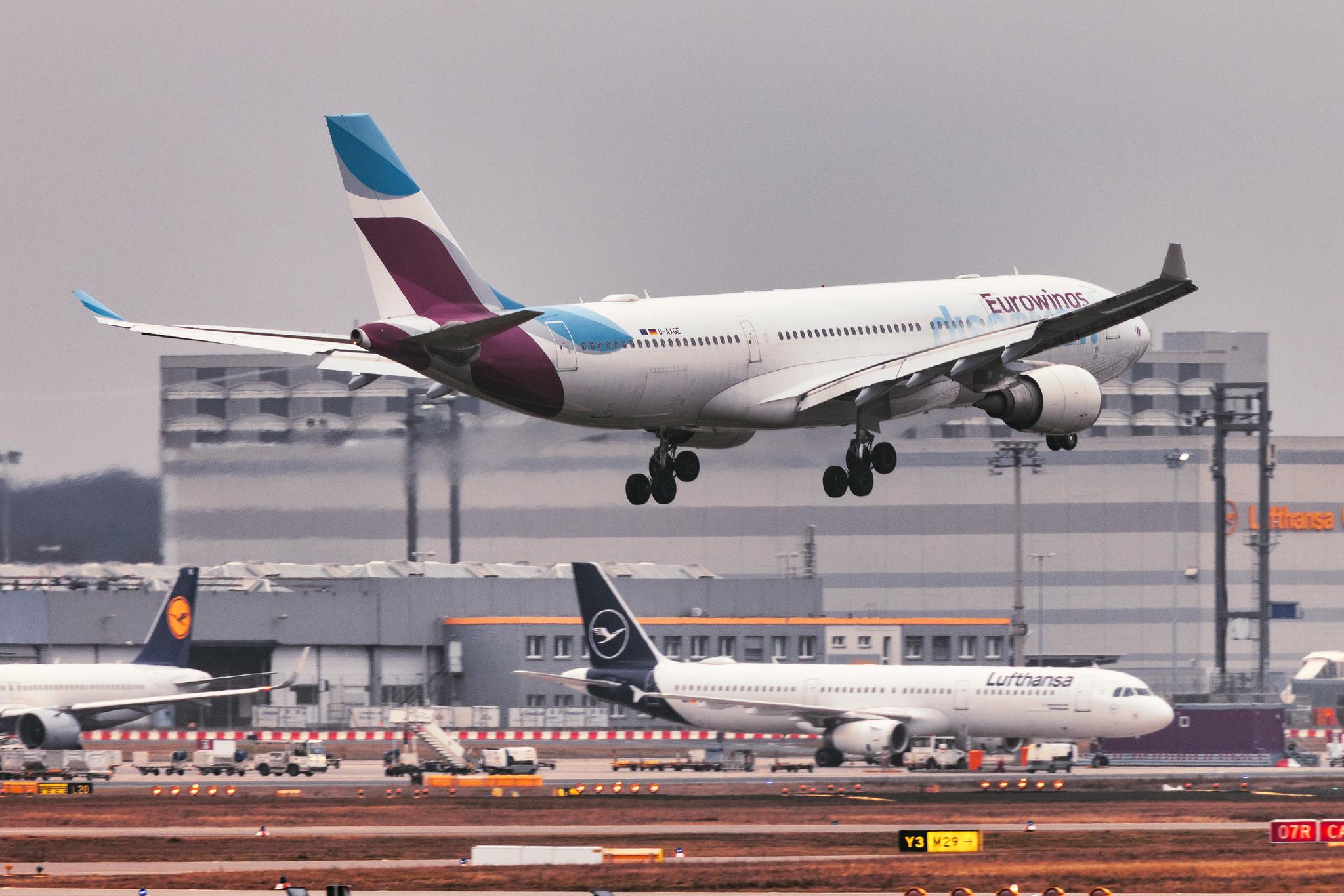 Frankfurt Airport: Eurowings Discover (4Y / OCN) |  Airbus A330-203 A332 | D-AXGE | MSN 0612