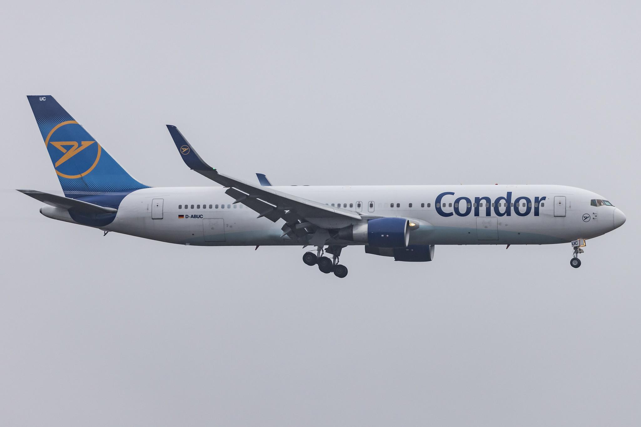 Frankfurt Airport: Condor (DE / CFG) |  Boeing 767-330(ER) B763 | D-ABUC | MSN 26992
