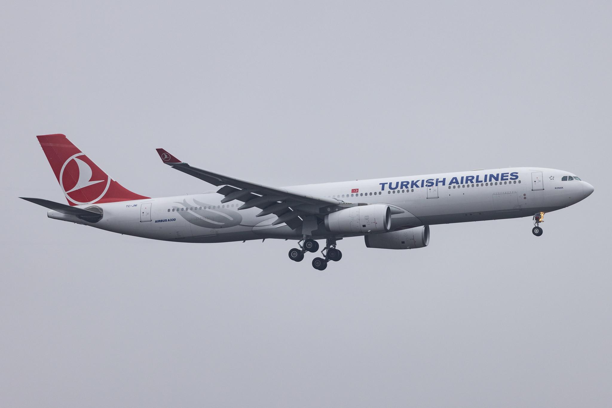 Frankfurt Airport: Turkish Airlines (TK / THY) |  Airbus A330-343 A333 | TC-JNI | MSN 1160