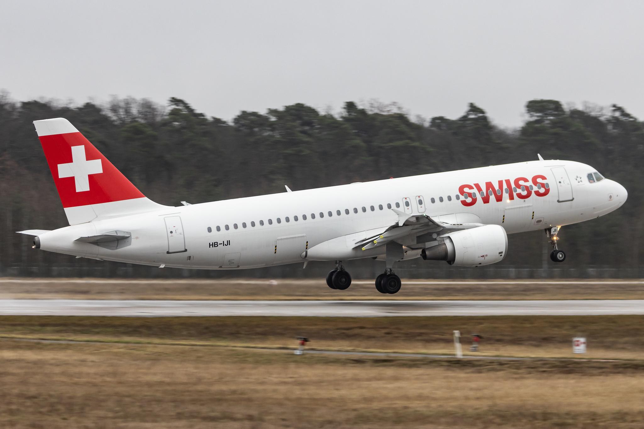 Frankfurt Airport: Swiss (LX / SWR) |  Airbus A320-214 A320 | HB-IJI | MSN 0577