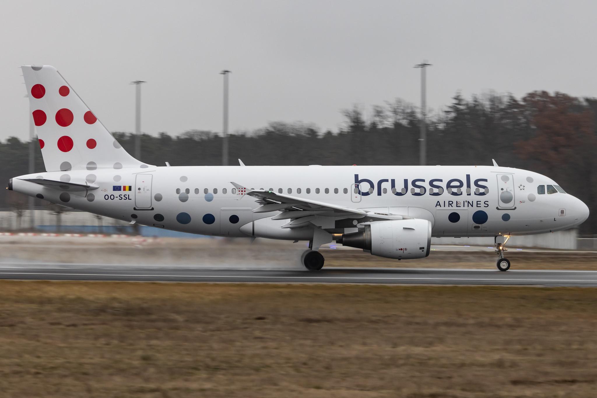 Frankfurt Airport: Brussels Airlines (SN / BEL) |  Airbus A319-111 A319 | OO-SSL | MSN 1803
