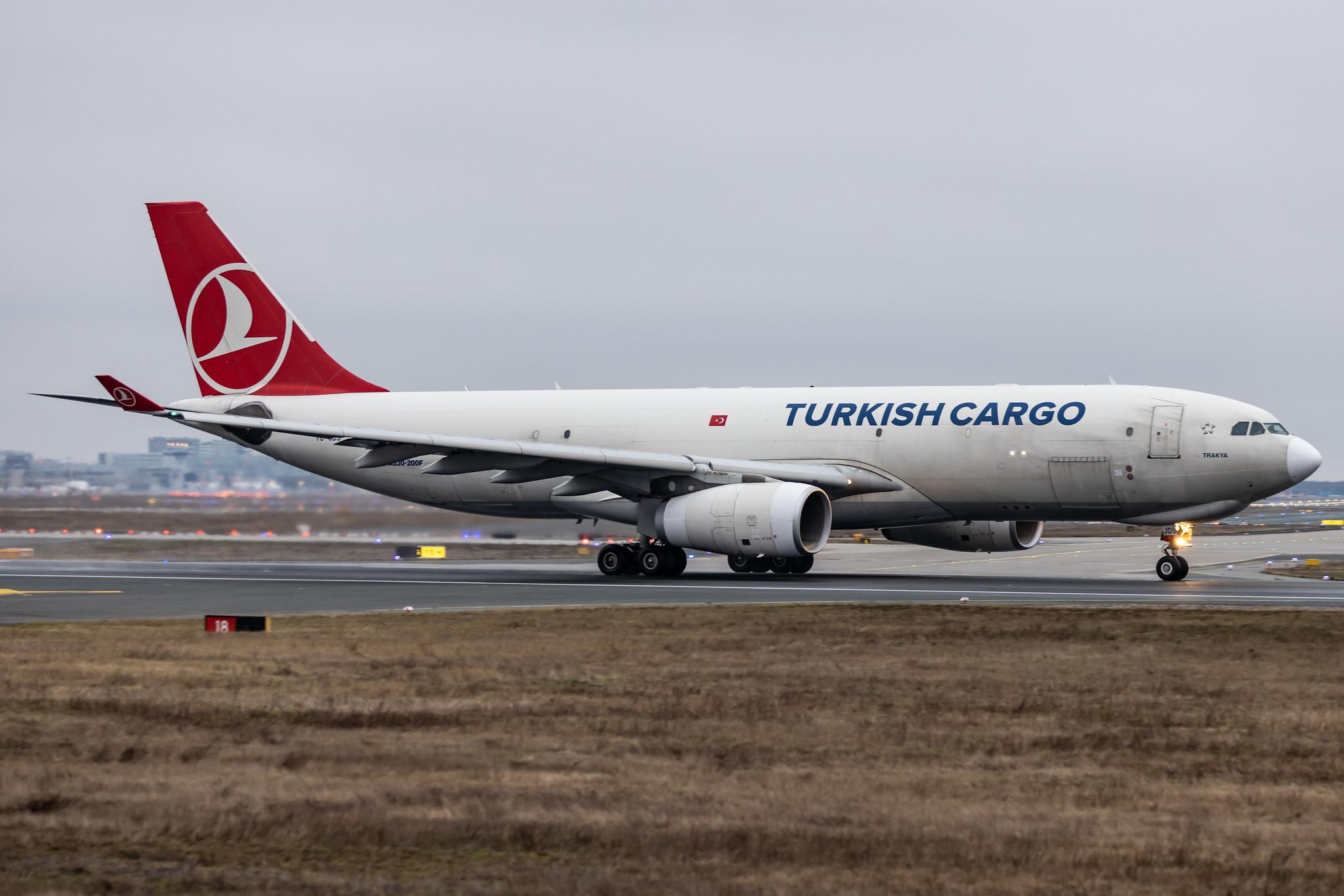 Frankfurt Airport: Turkish Cargo (TK / THY) | Operator: Turkish Airlines |  Airbus A330-243F A332 | TC-JDS | MSN 1418