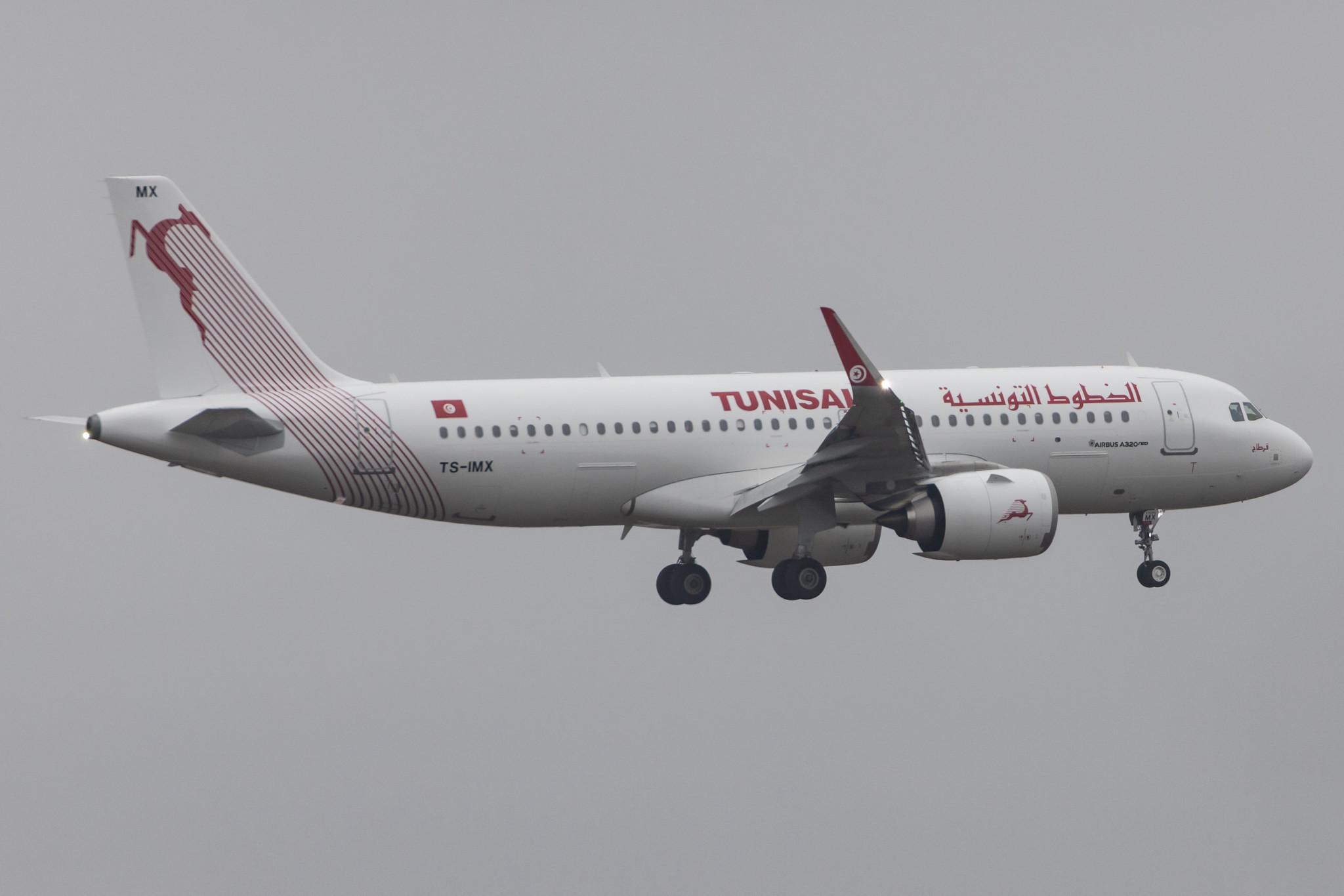 Frankfurt Airport: Tunisair (TU / TAR) |  Airbus A320-251N A20N | TS-IMX | MSN 10575