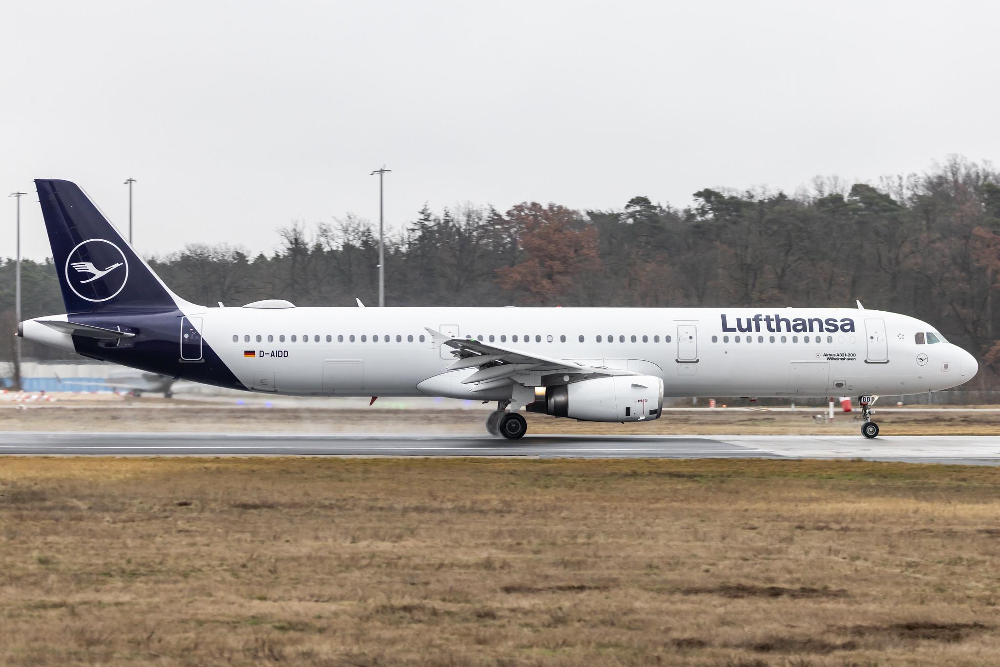 Frankfurt Airport: Lufthansa (LH / DLH) |  Airbus A321-231 A321 | D-AIDD | MSN 4585