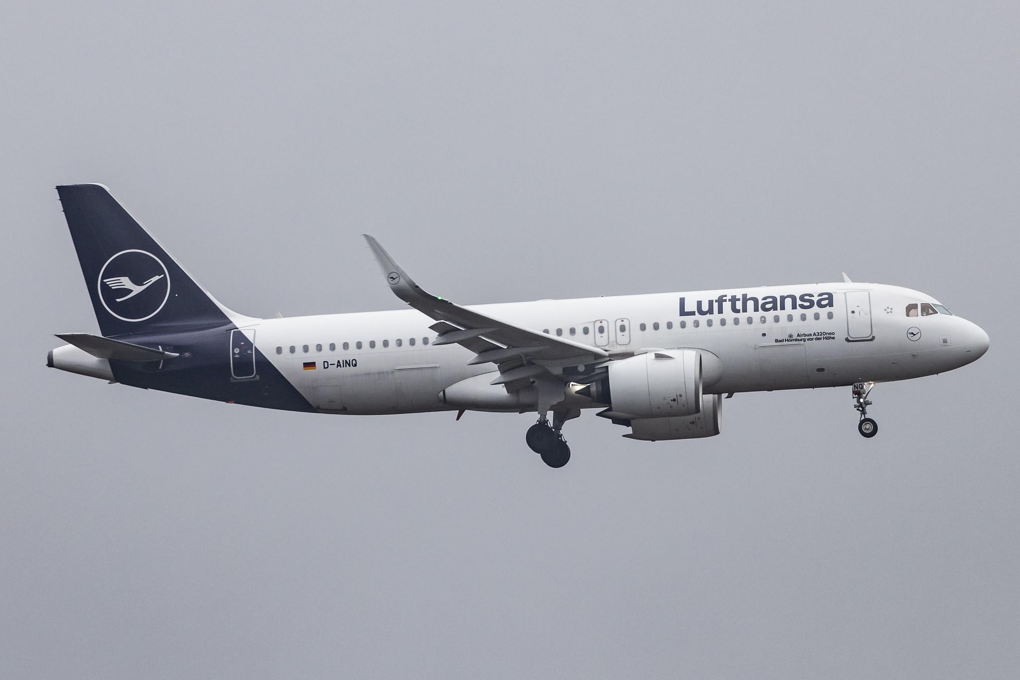 Frankfurt Airport: Lufthansa (LH / DLH) |  Airbus A320-271N A20N | D-AINQ | MSN 8870