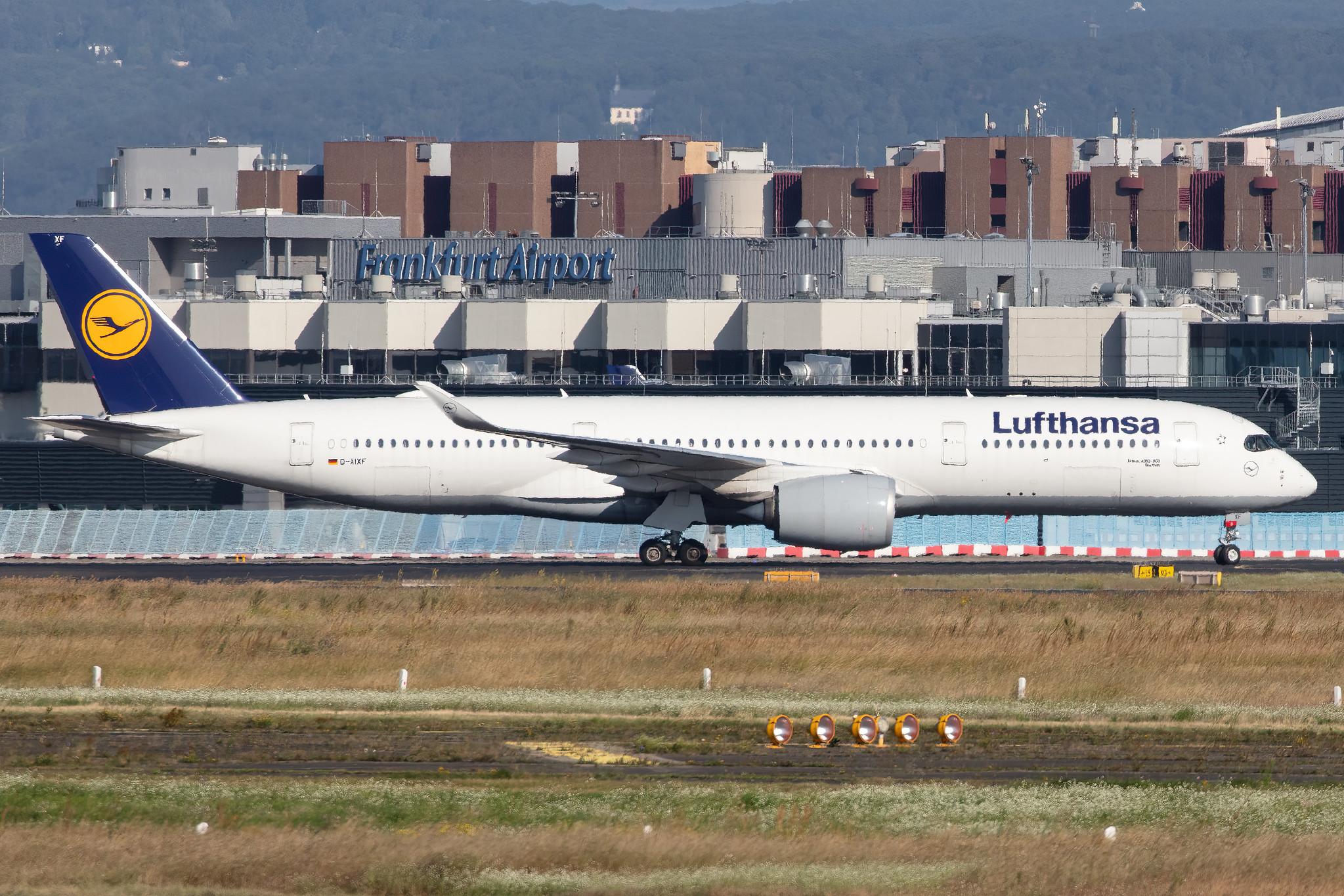 Frankfurt Airport: Lufthansa (LH / DLH) |  Airbus A350-941 A359 | D-AIXF | MSN 146