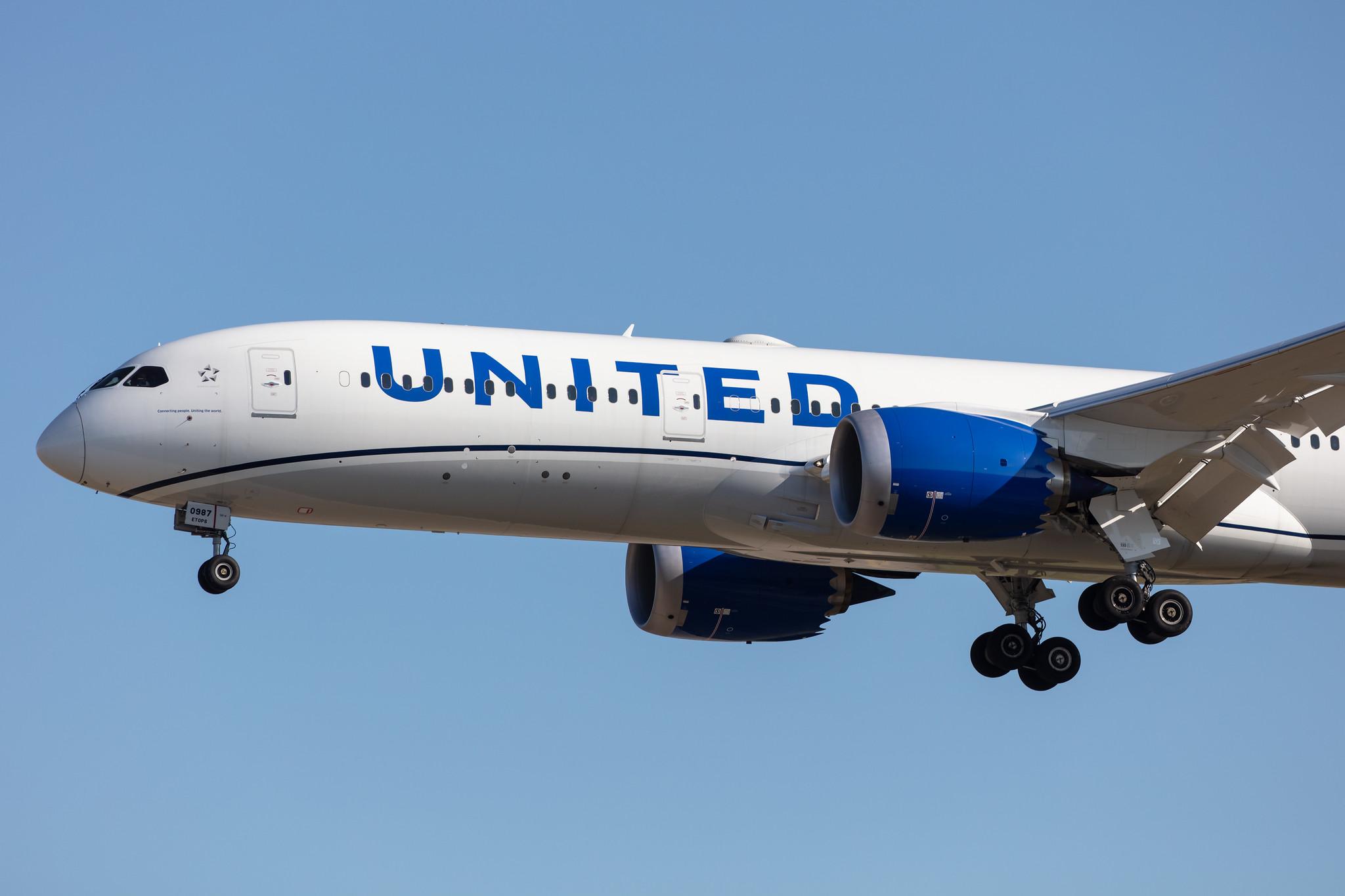 Frankfurt Airport: United Airlines (UA / UAL) |  Boeing 787-9 Dreamliner B789 | N28987 | MSN 66146