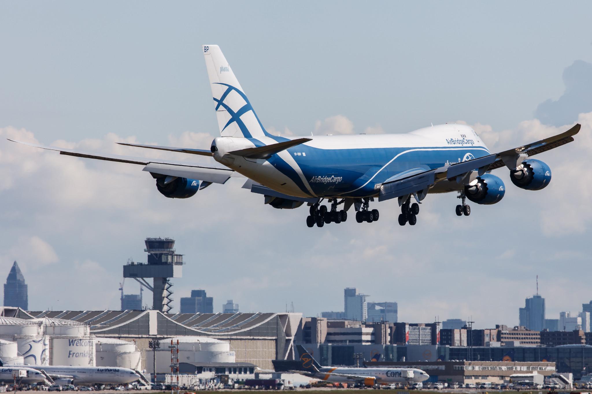 Frankfurt Airport: AirBridgeCargo (RU / ABW) | Operator: AirBridgeCargo Airlines |  Boeing 747-8HV(F) B748 | VP-BBP | MSN 63659