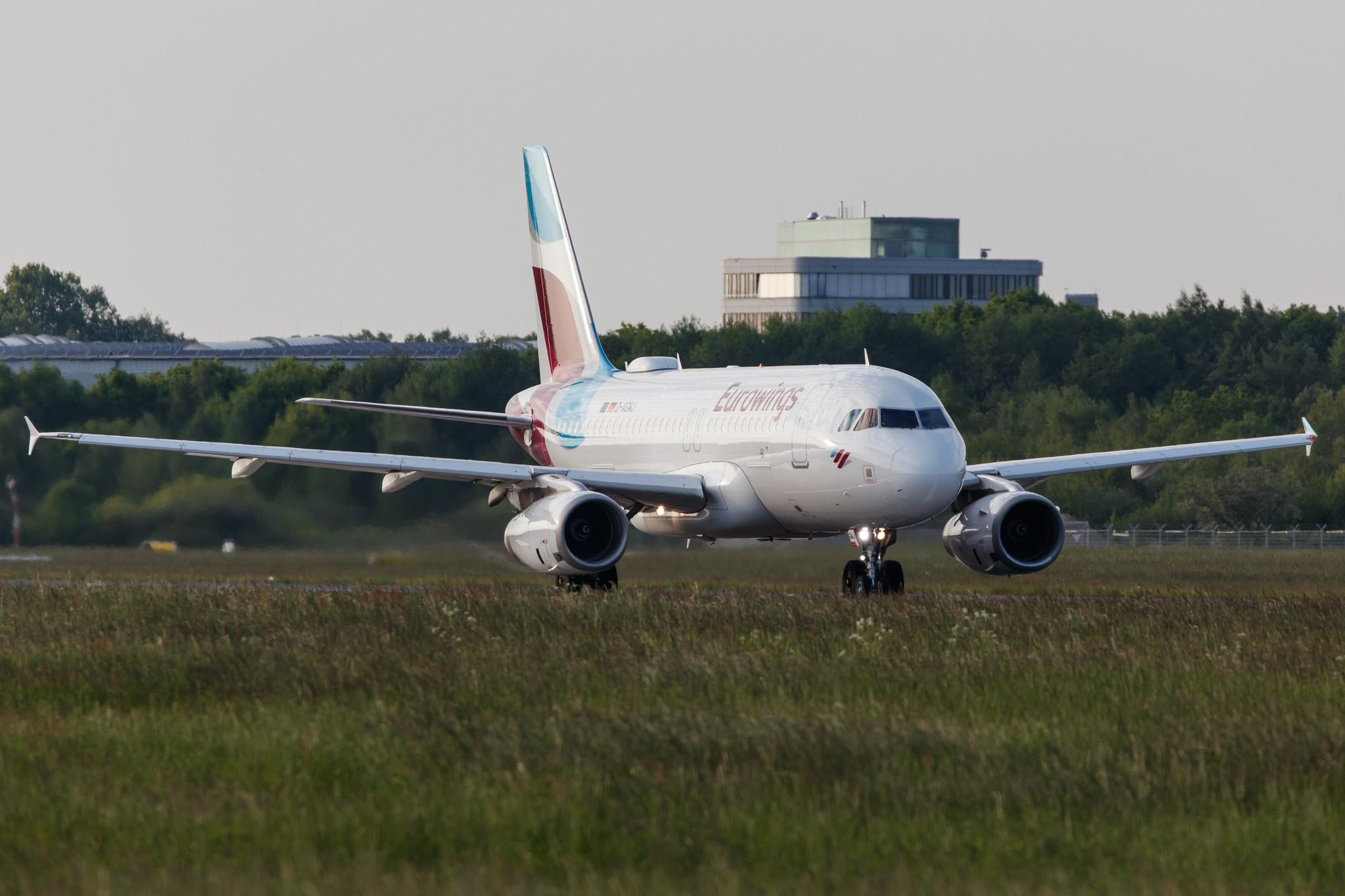 Hamburg Airport: Eurowings (EW / EWG) |  Airbus A319-132 A319 | D-AGWJ | MSN 3375