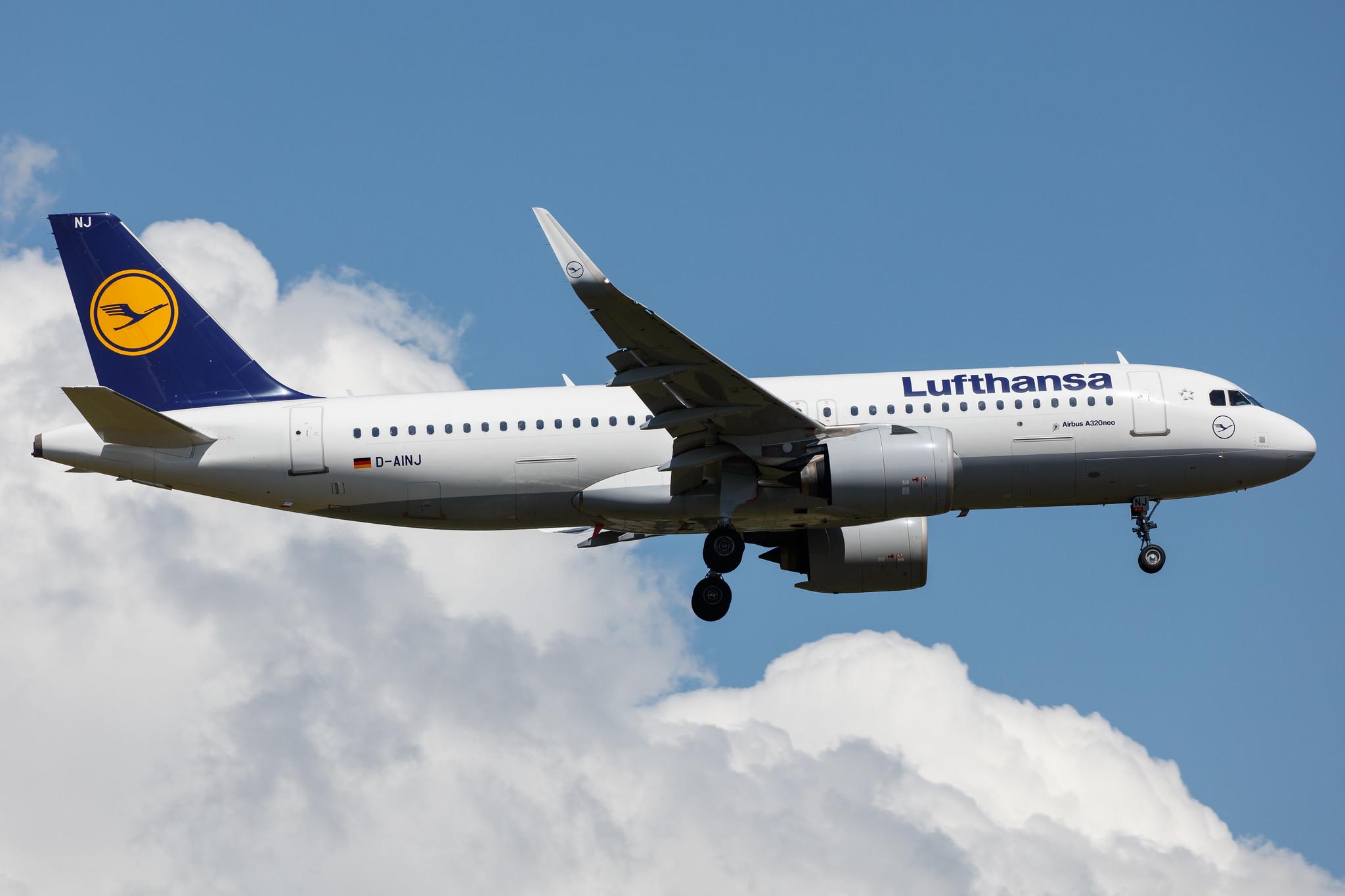 Frankfurt Airport: Lufthansa (LH / DLH) |  Airbus A320-271N A20N | D-AINJ | MSN 7735